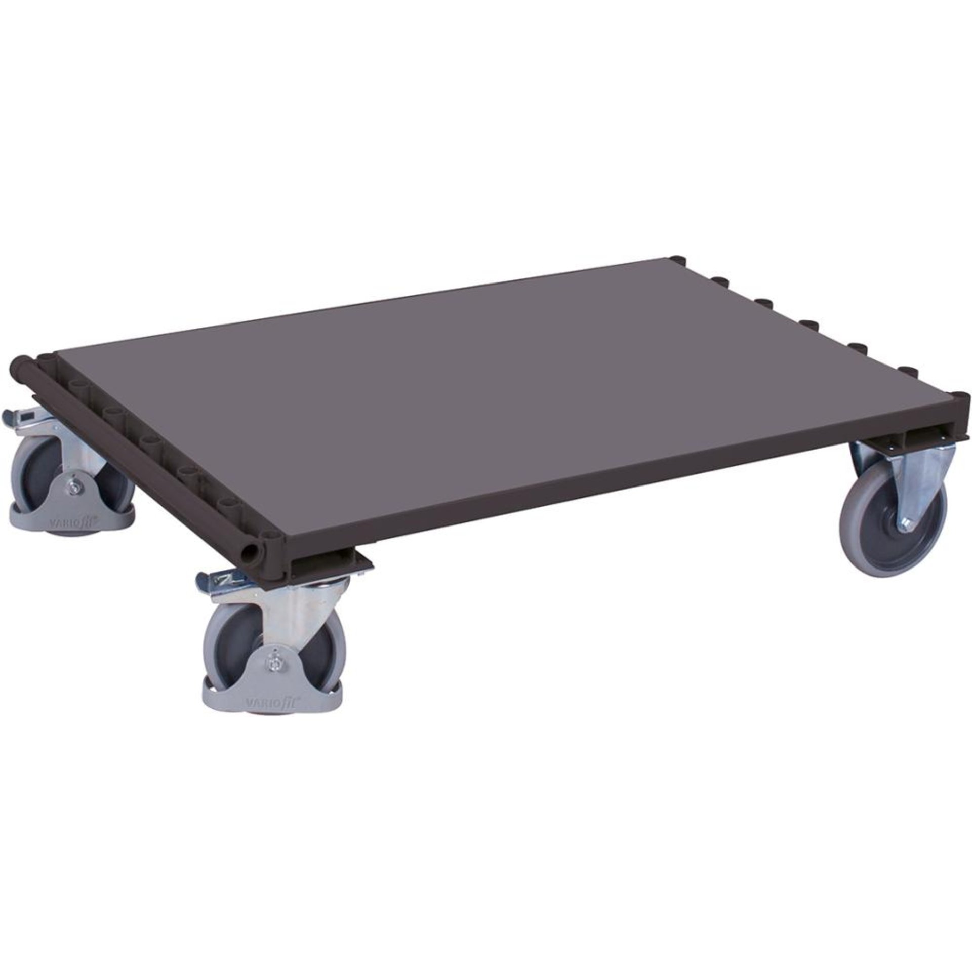 Plattenwagen ohne Bügel Ladefläche B1000xT1200 mmRAL 7016 Tragkraft 500 kg