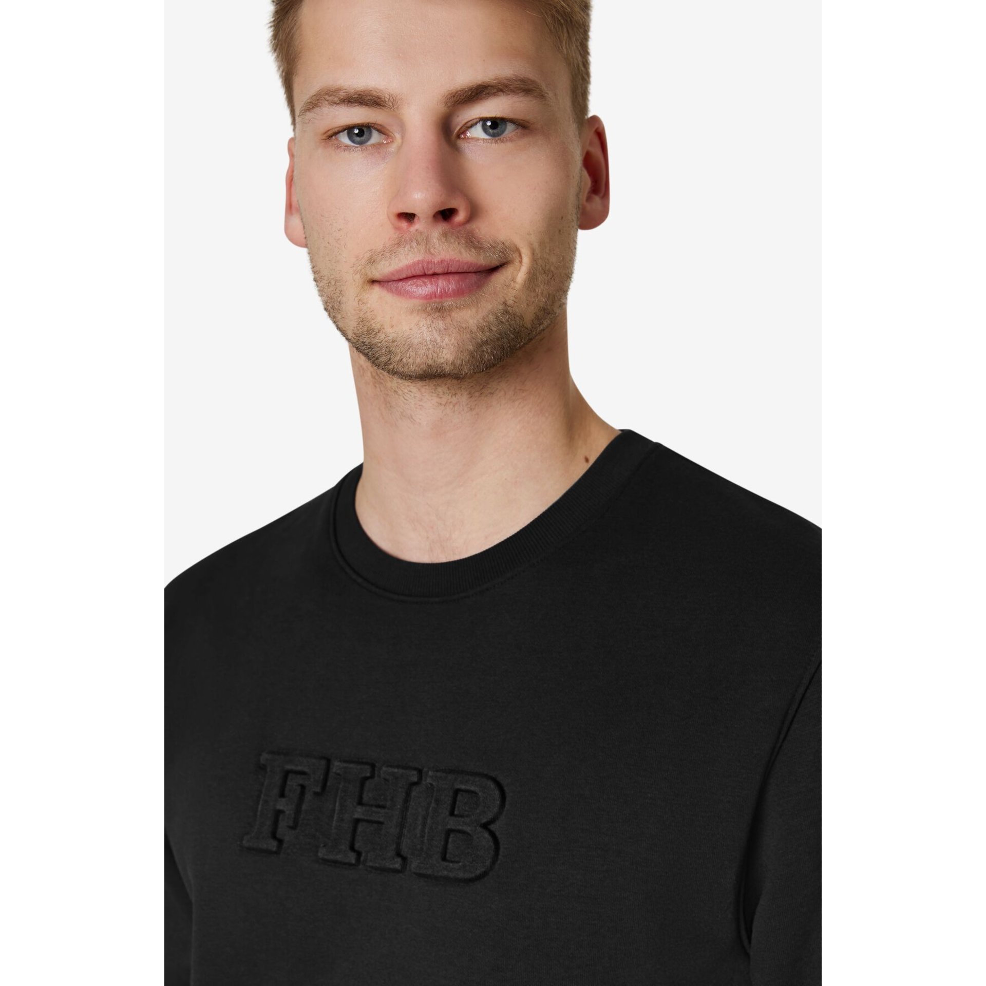 PELLE Sweatshirt mit FHB-Logo schwarz L