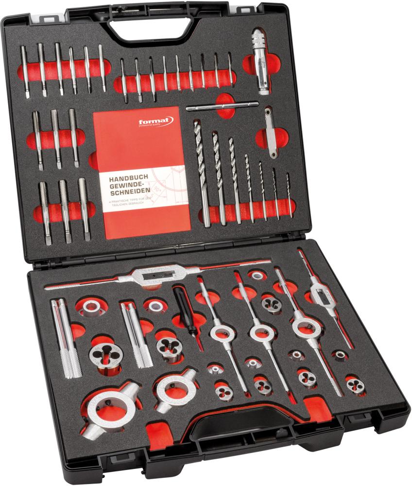 Format Handgewindebohrer-Set HSS GS52 M3-12 Format Handgewindebohrer-Set HSS GS52 M3-12