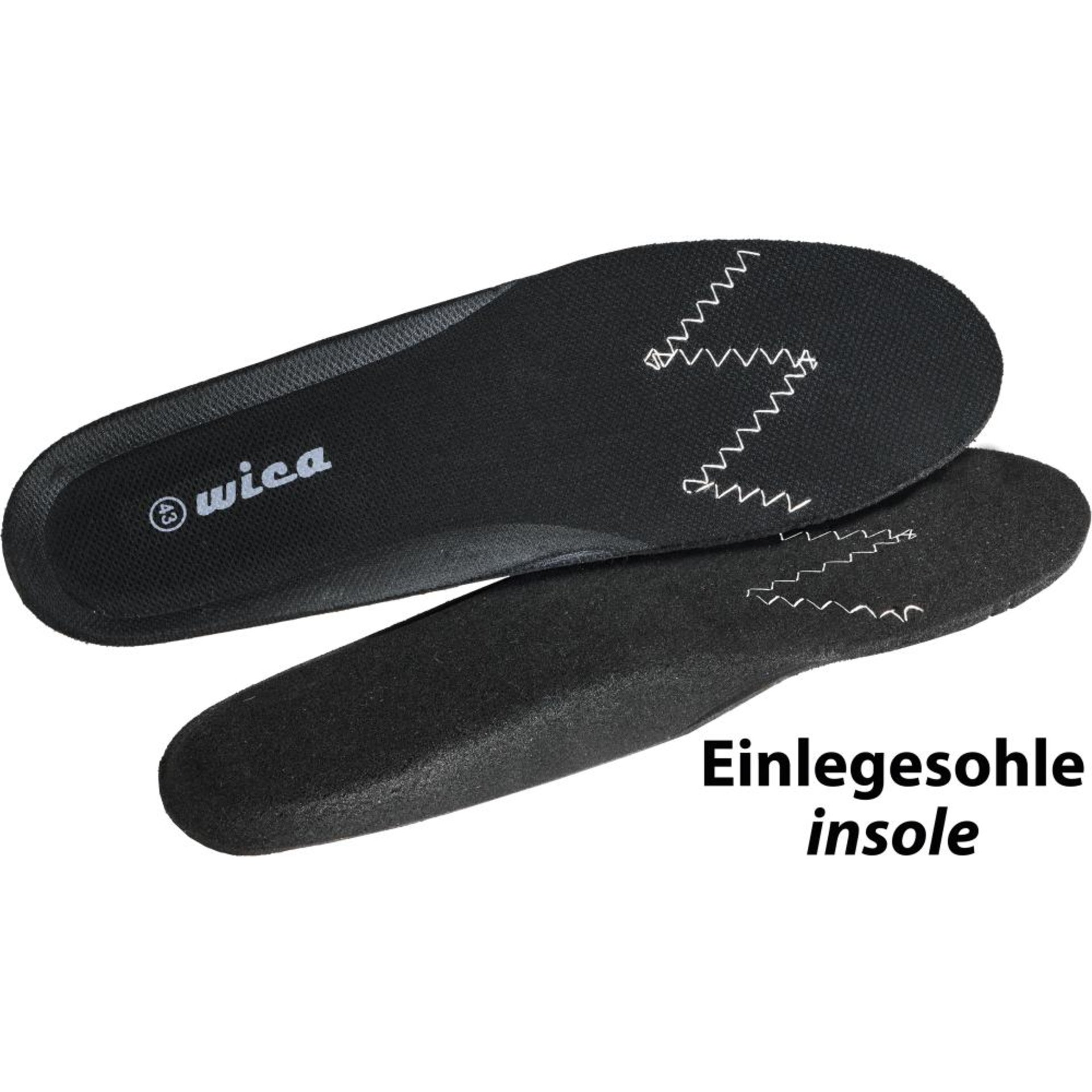 Halbschuh VEZZO Schwarz, Blau, S3 SRC Gr.42 WICA
