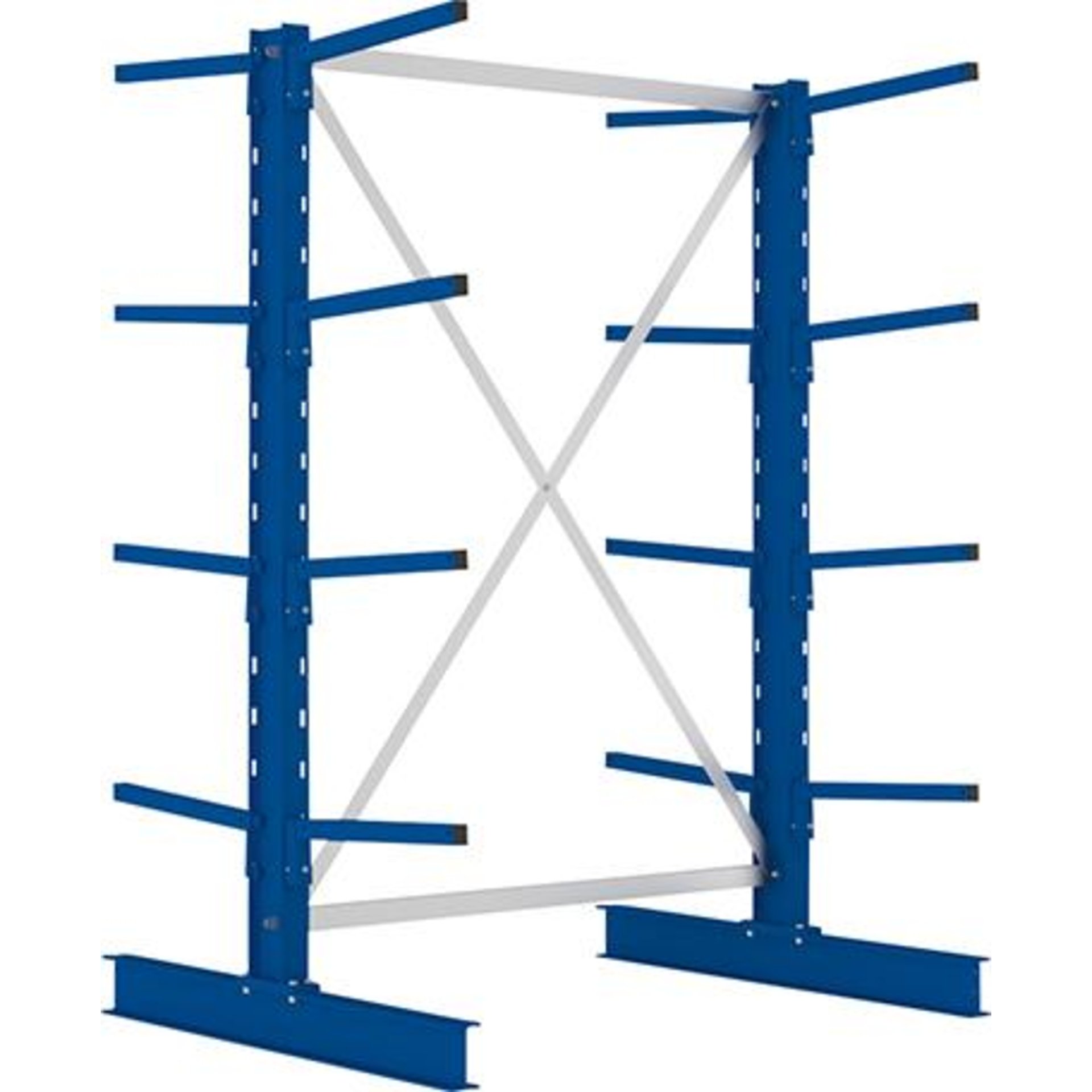 Kragarmregale MULTISTRONG Medium, doppelseitig