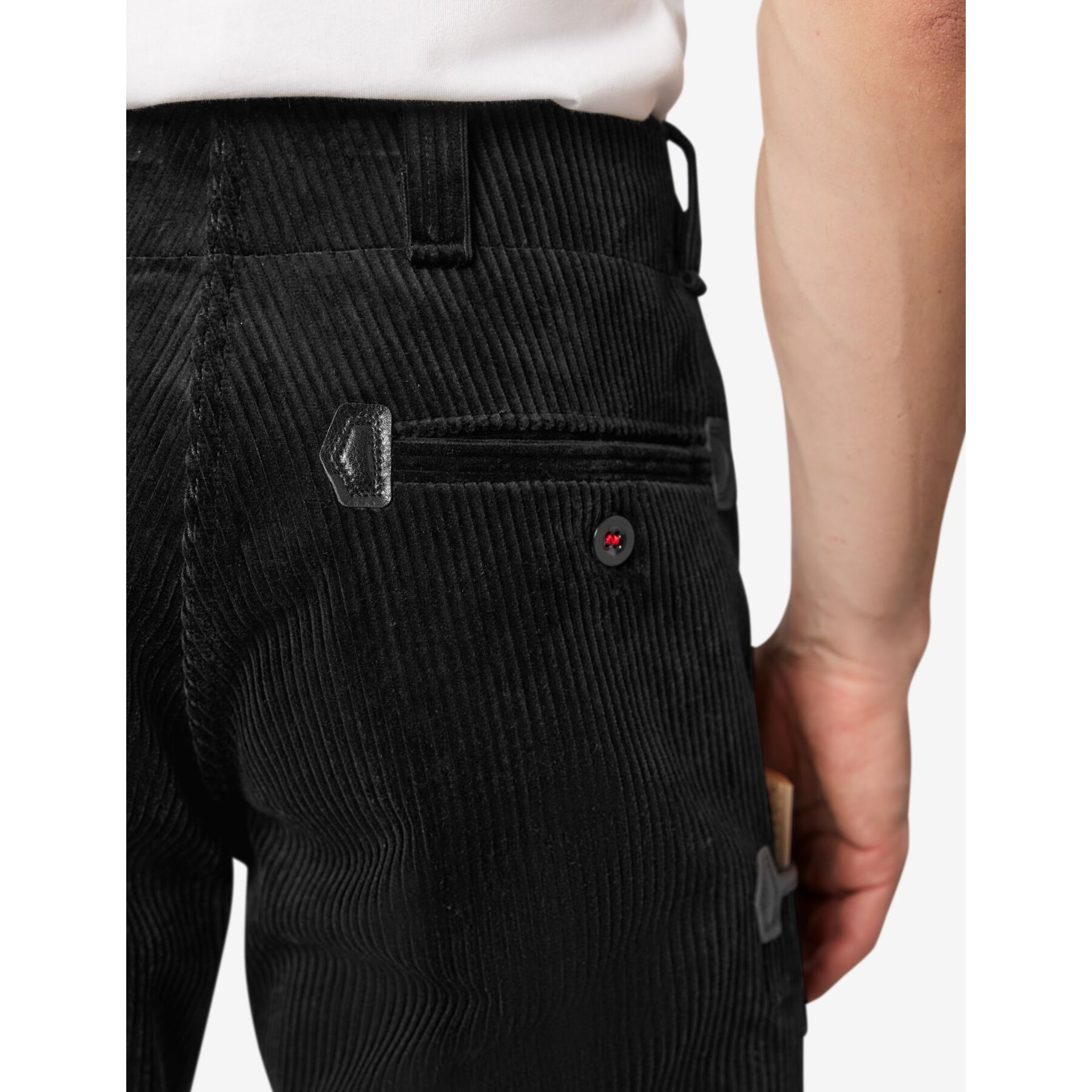 PAUL Zunfthose Trenkercord schwarz 25