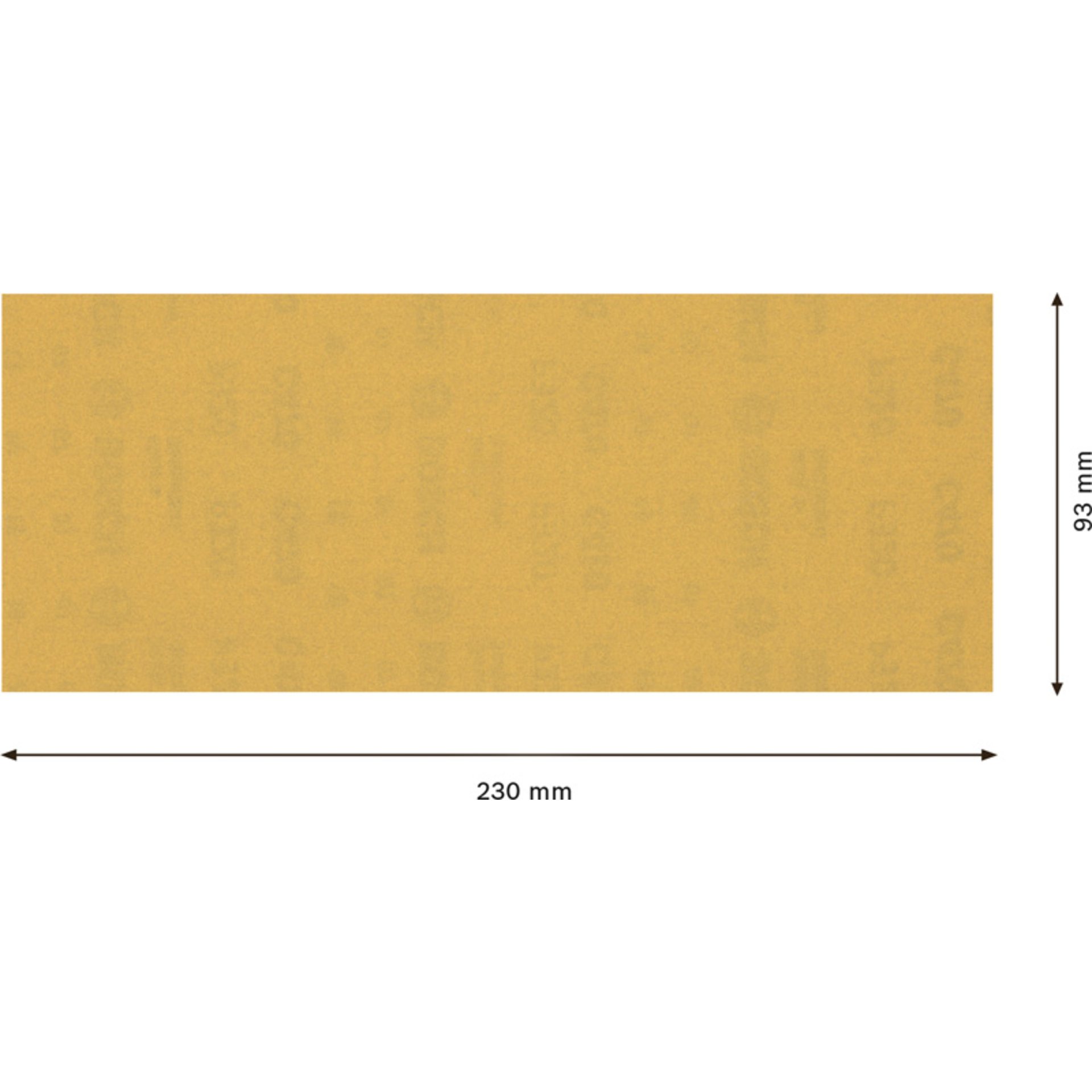 EXPERT C470 Schleifpap., o. Löcher für Schwingschl., 93 x 230 mm, K 320, 10 Stk.