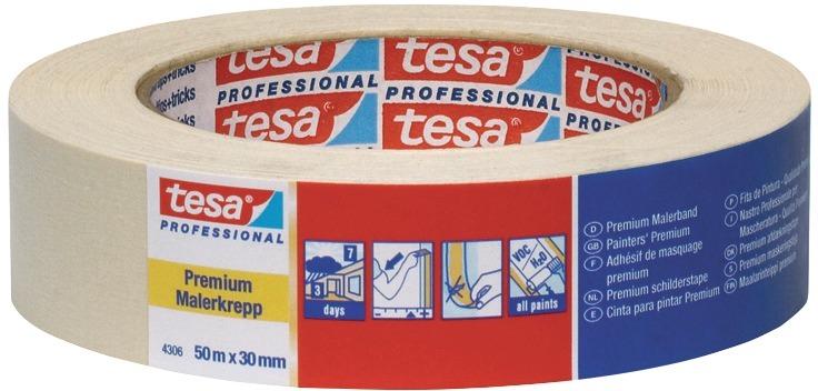Klebeband hellbeige Tesa 4306 50mx50mm Klebeband hellbeige Tesa 4306 50mx50mm