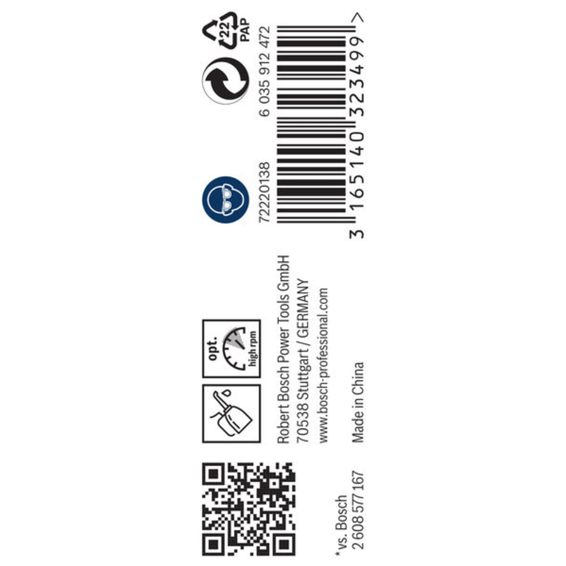 PRO Metal HSS-G Spiralbohrer, 3,6 x 39 x 70 mm, 10-tlg.