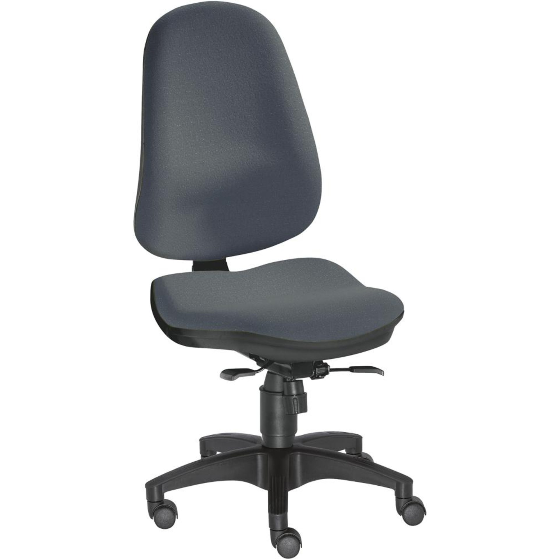 Bandscheibenstuhl Profi Ultra S grau belastbar bis 60kg Bezug: 100 % Polyester