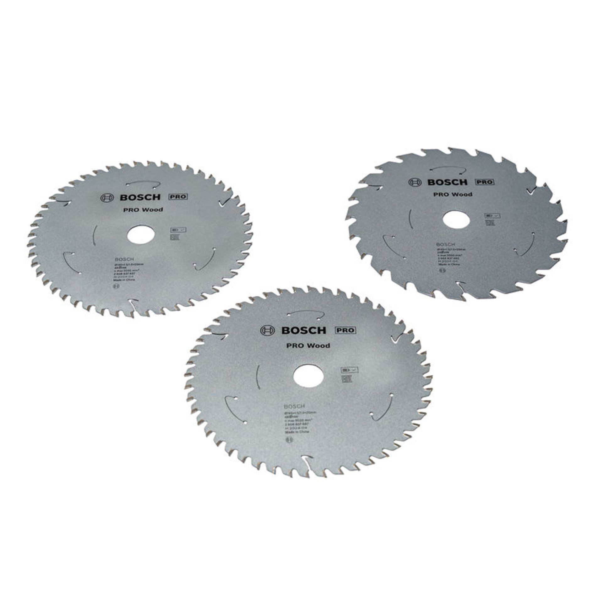 Promo 3er Pack, 165 mm CL Pro Wood