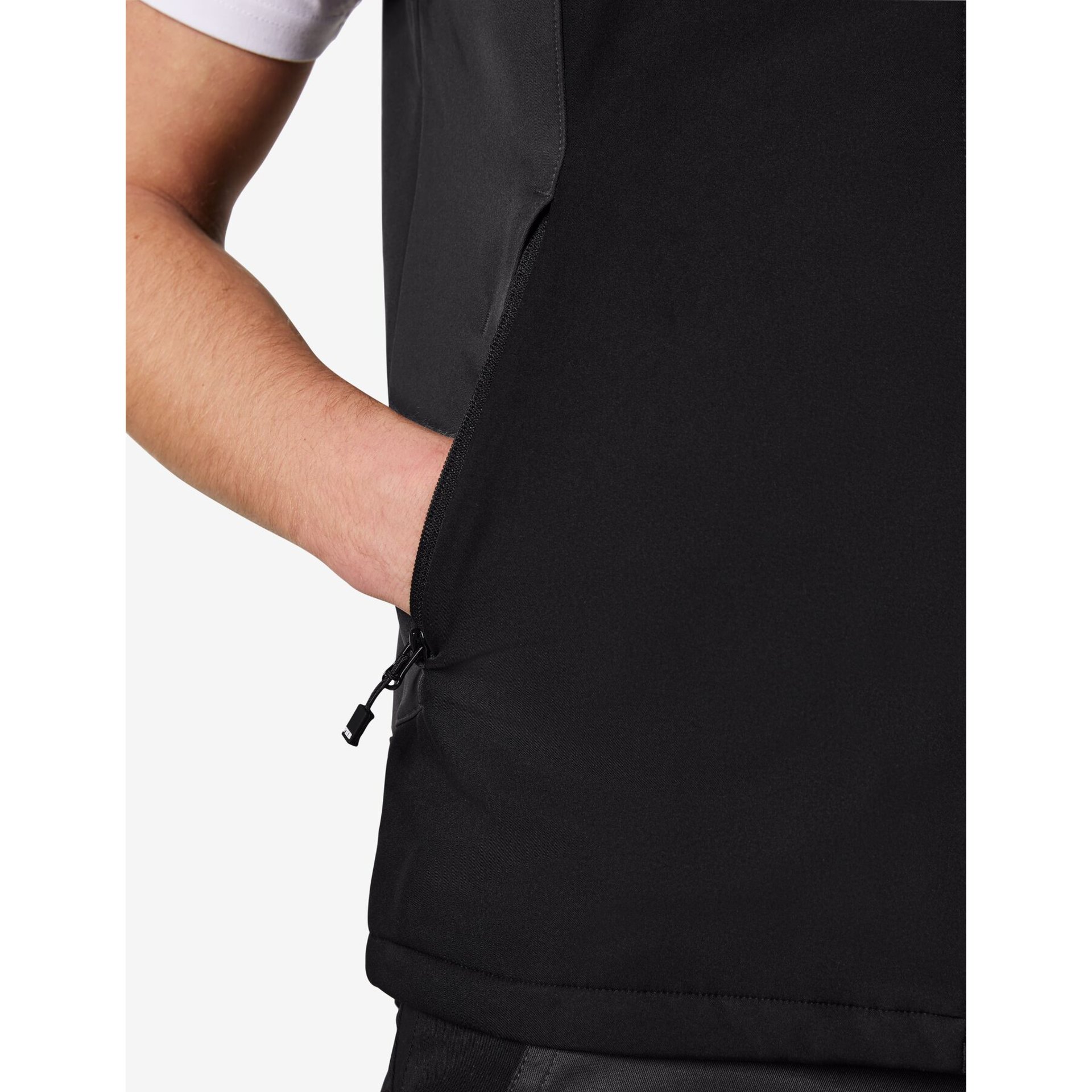 JUSTUS Softshell Weste anthrazit-schwarz 2XL