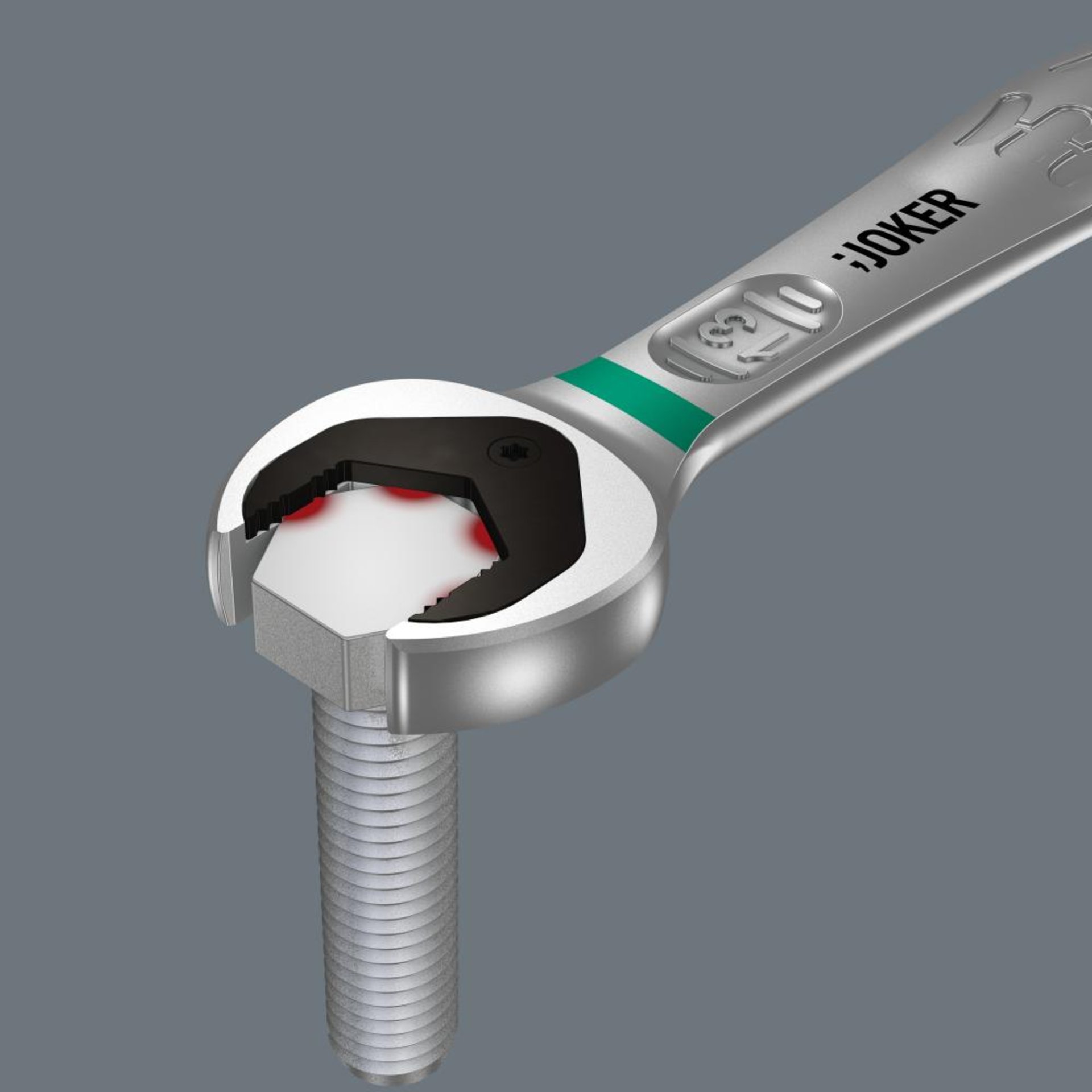 Ratschenschlüssel Joker gerade 10mm Wera