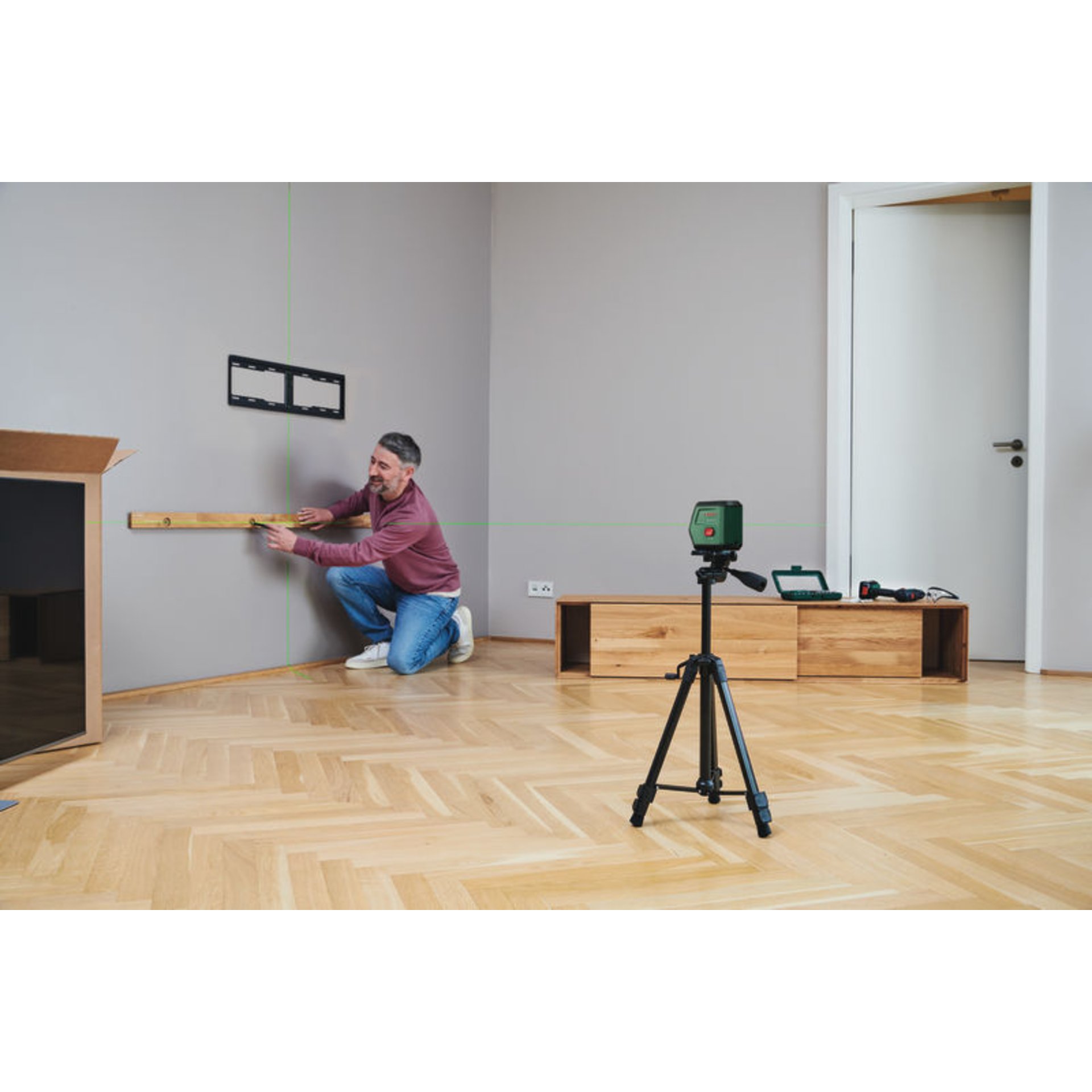 Kreuzlinien-Laser AdvancedLevel 2G Set