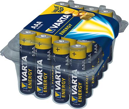 Varta Batterie Energy AAA 24er Box