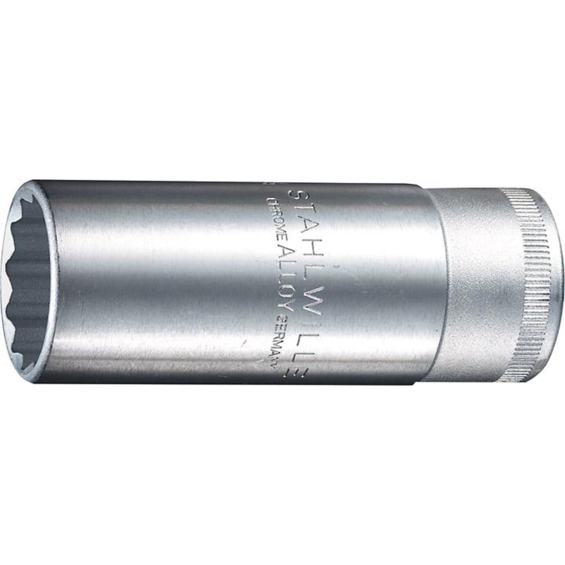 Steckschlüsseleinsatz 12-kant 1/2" 30mm lang Stahlwille