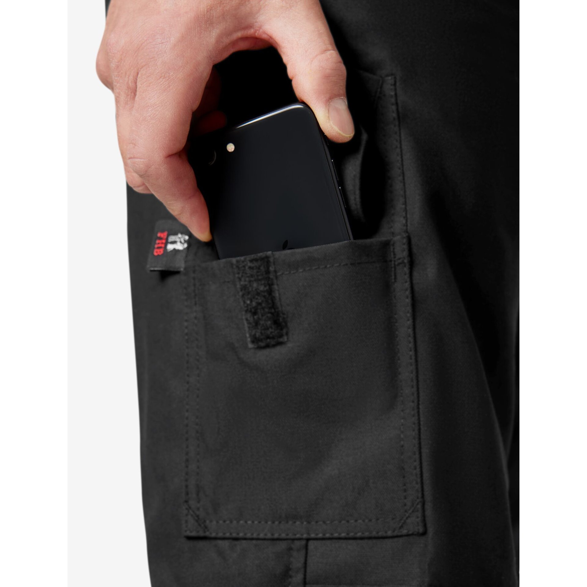 NILS Zunfthose Canvas und Cordura schwarz 46