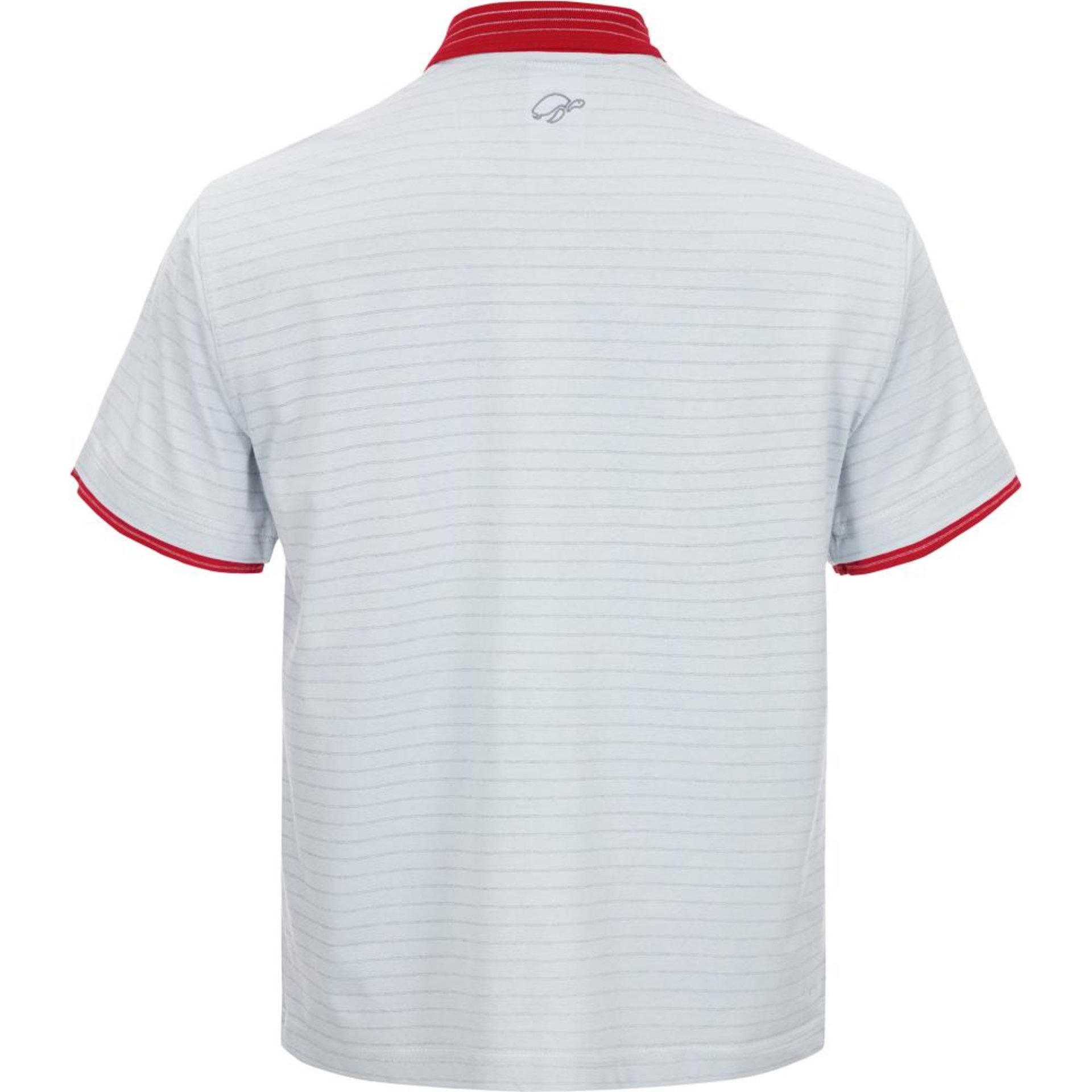 Poloshirt KA Conductex Cot.ESD,S,silbergr./rot