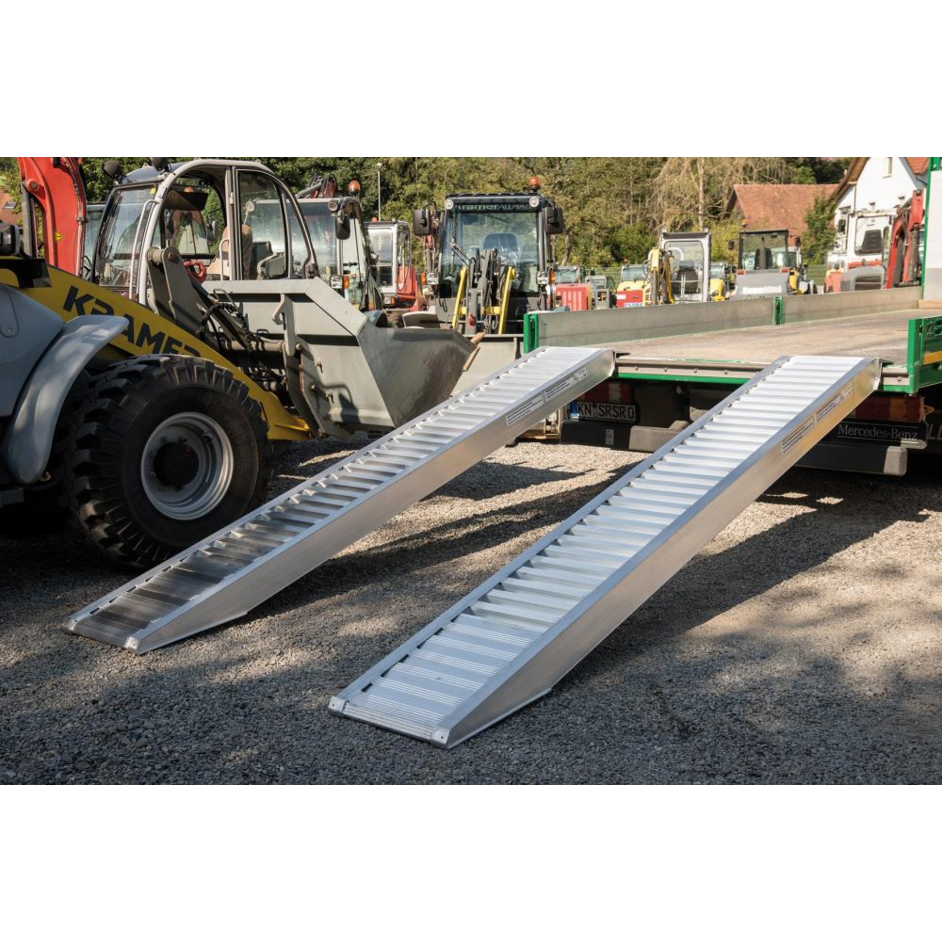 Aluminium-Verladeschiene, ohne Rand