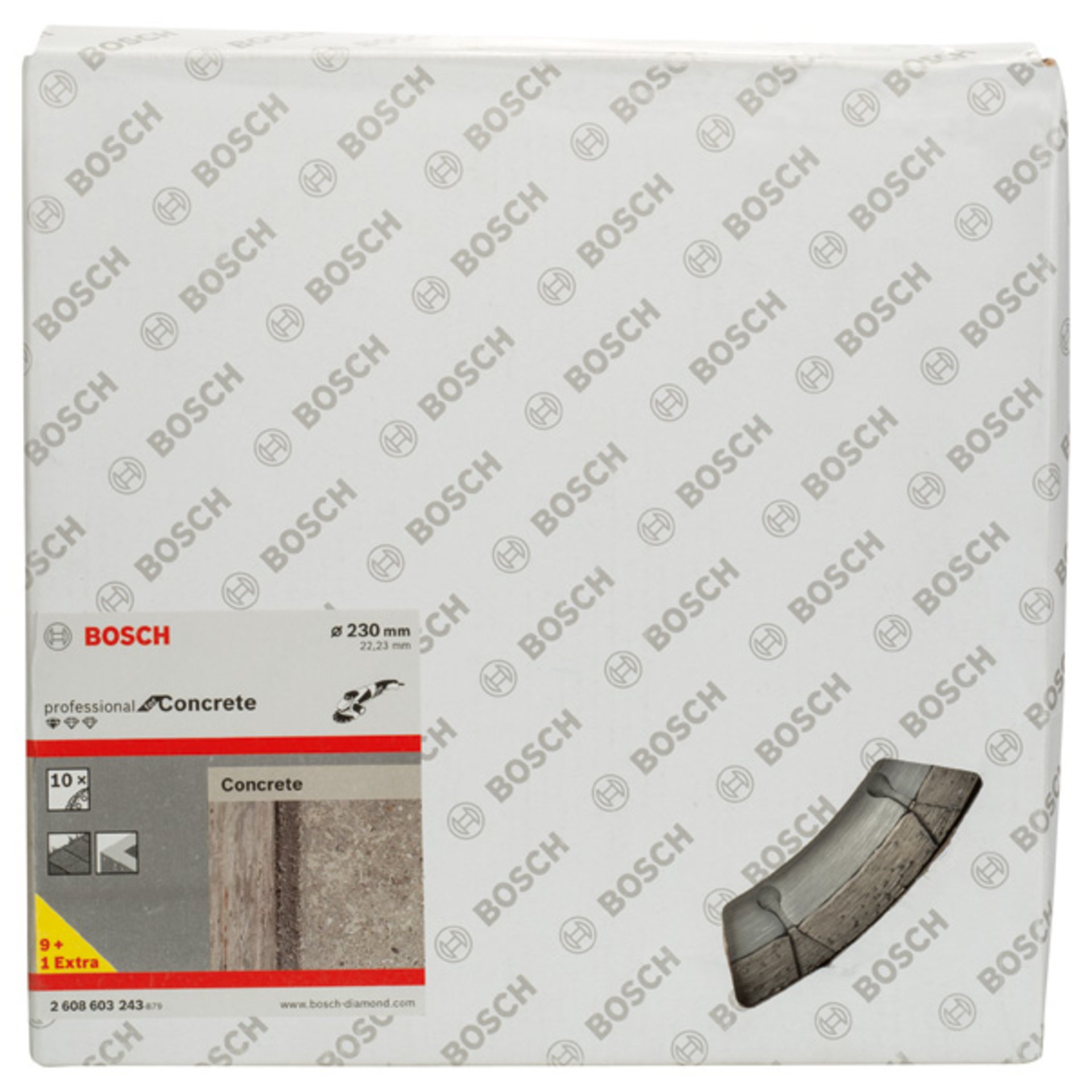 Diamanttrennscheibe Standard for Concrete, 230 x 22,23 x 2,3 x 10 mm, 10er-Pack