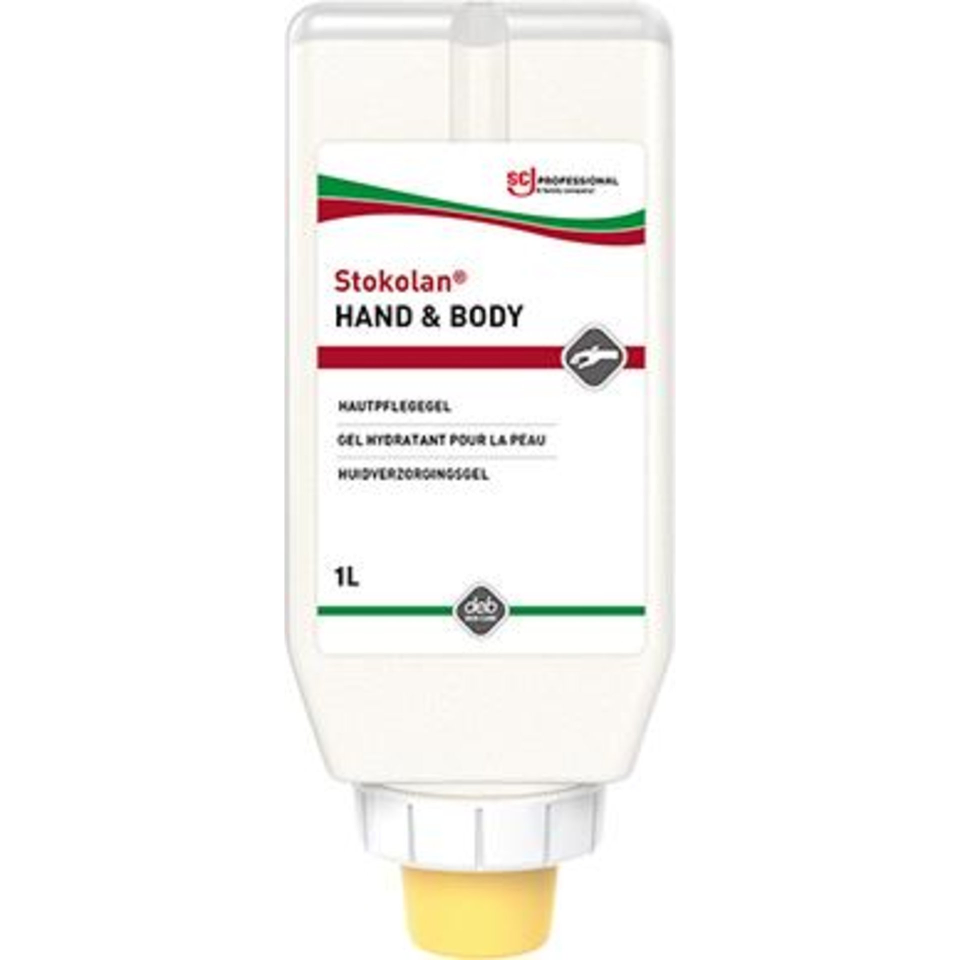 Stokolan Hand & Body Hautpflege 1.000 ml Softflasche für normale Haut