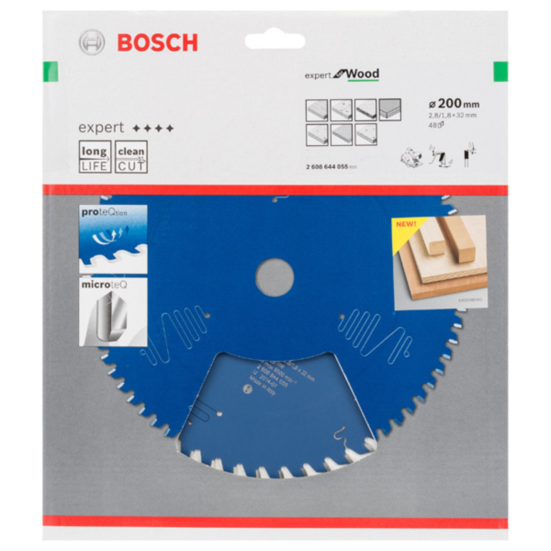 Kreissägeblatt Expert for Wood, H 200 x 32, Z48