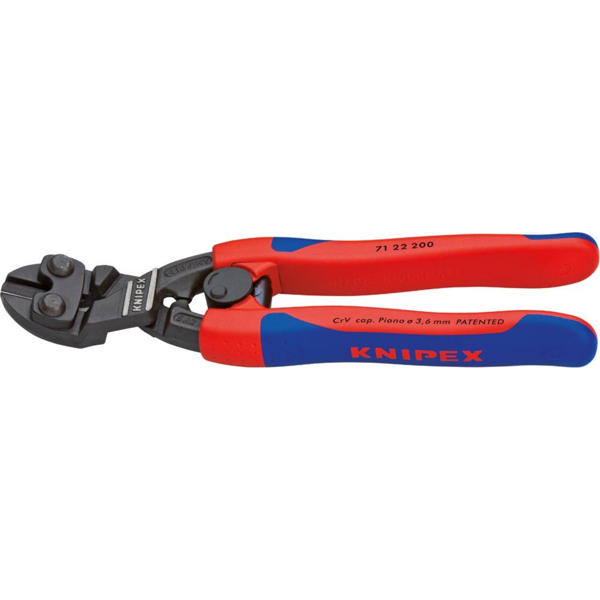 Bolzenabschneider Mini 20Grad mit Mehrkomponentengriffen 200mm KNIPEX COBOLT