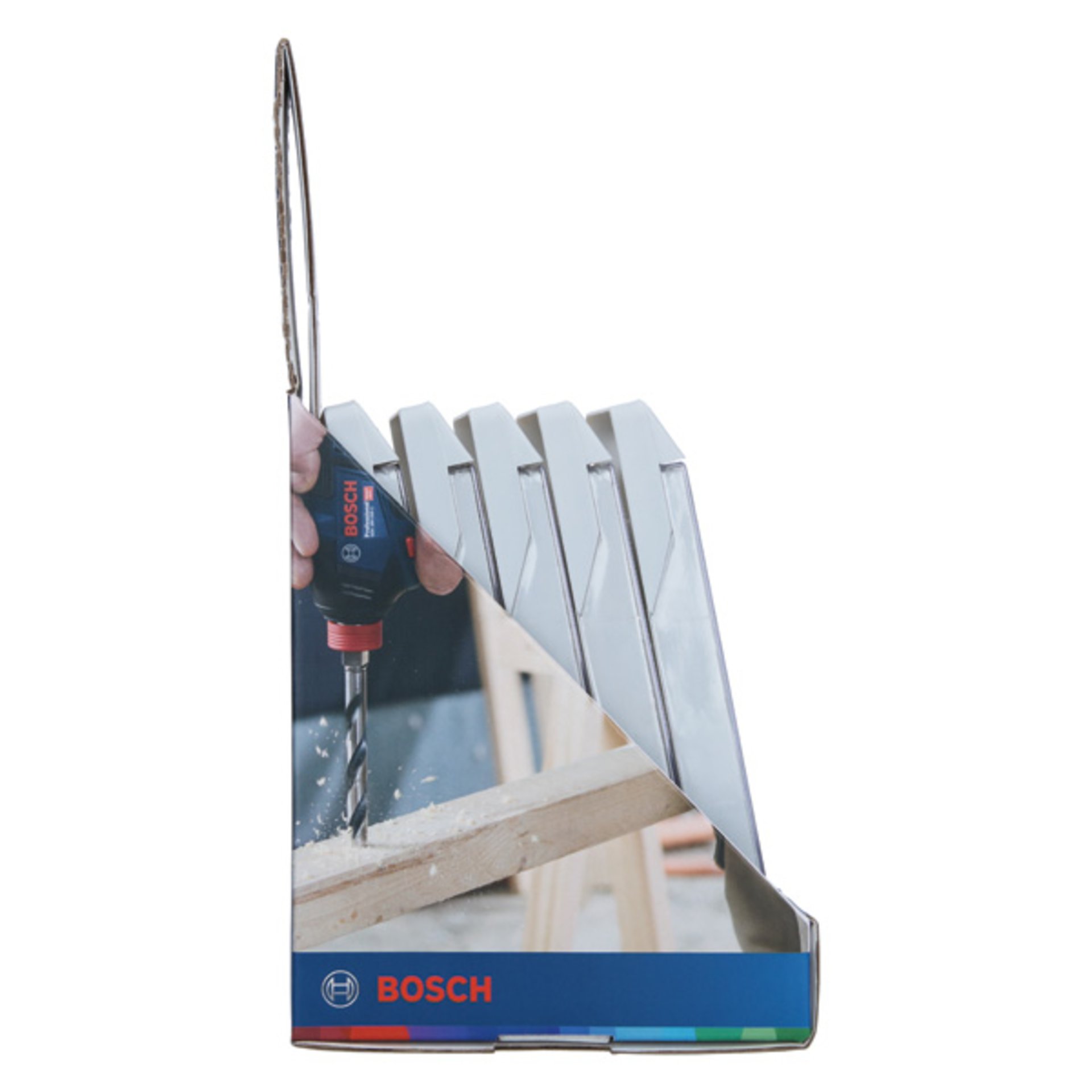 HSS PointTeQ Sechskantbohrer-Set in Schaukasten, 5-tlg., 2-6 mm