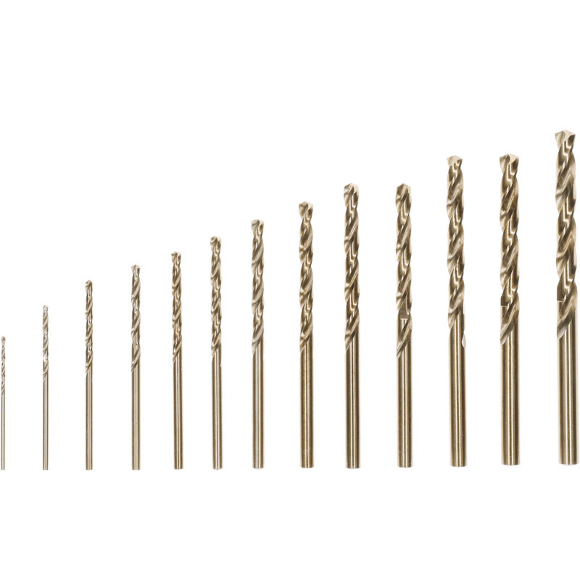 PRO Stainless Steel HSS-Co Spiralbohrer-Set, 13-tlg.