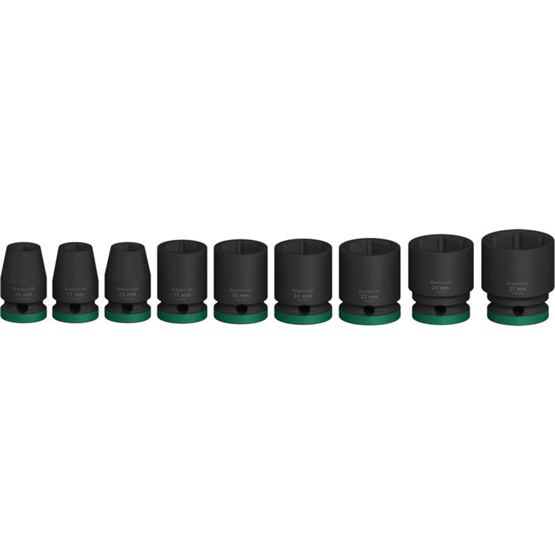 PRO Impact Steckschlüsselsatz Set, 1/2", Standard, 9-tlg.