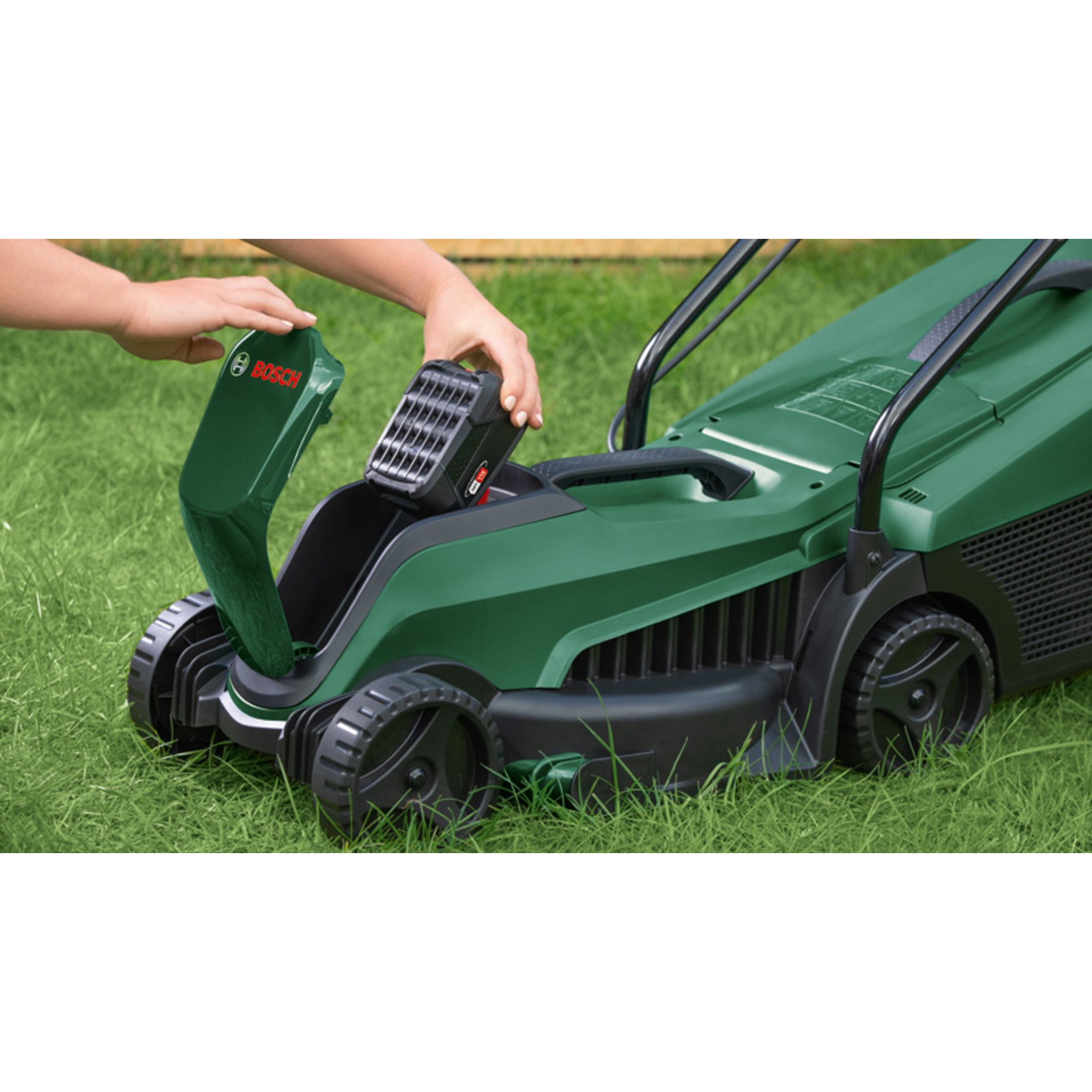 Akku-Rasenmäher EasyMower 18V-32-200, 1 x Akku PBA 18V 4.0Ah