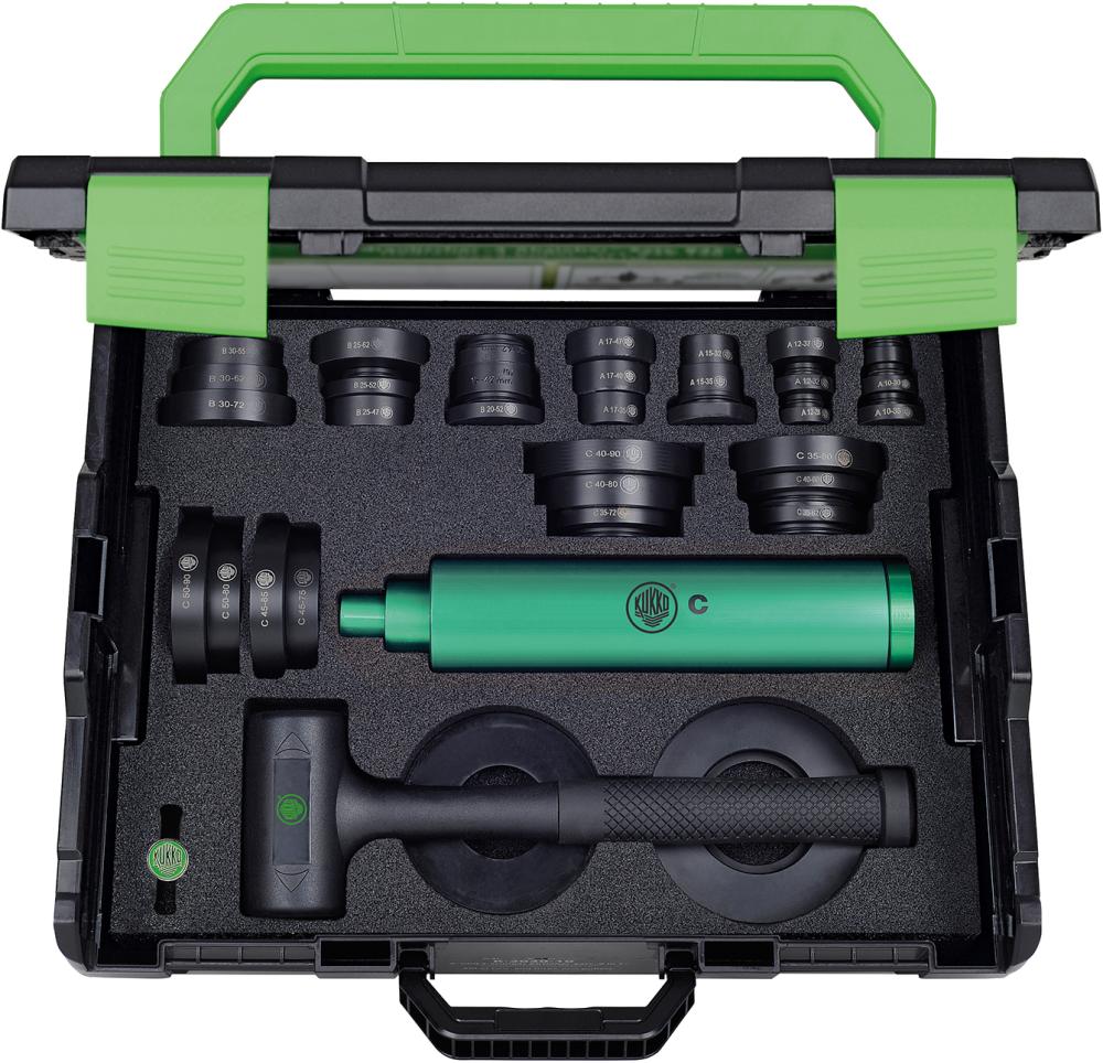 Kukko Lagereinbauwerkzeug-Satz für Wälzlager Kukko Lagereinbauwerkzeug-Satz für Wälzlager