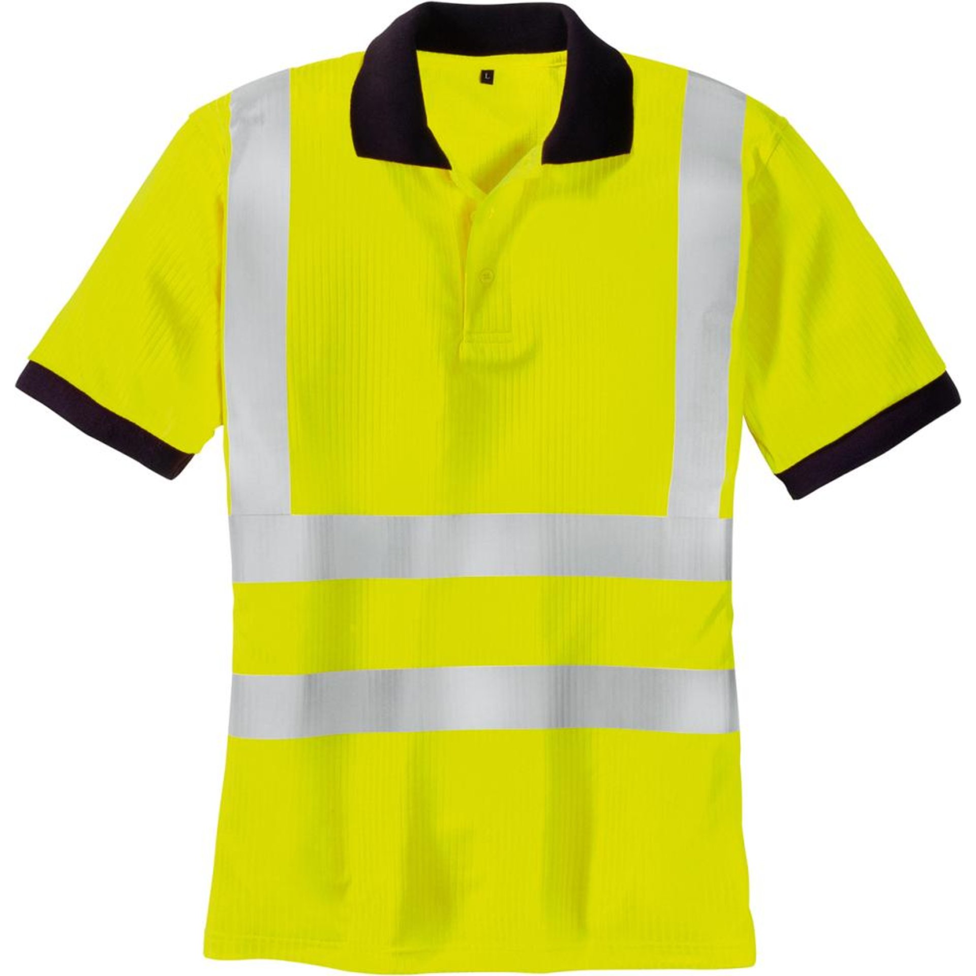 Warnschutz-Polo-SYLT, leuchtgelb, Gr. XL