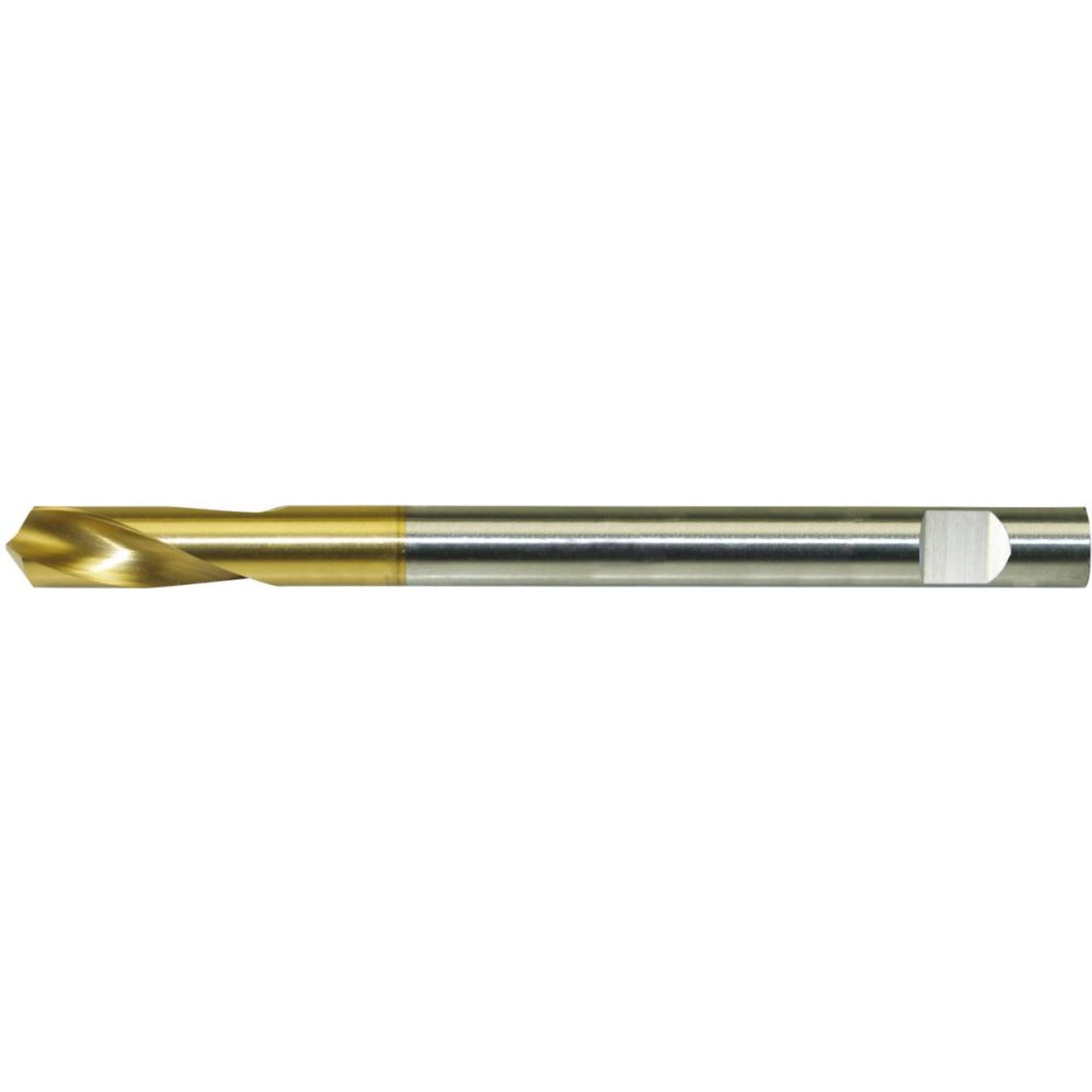NC-Anbohrer mit zyl. Schaft, lang