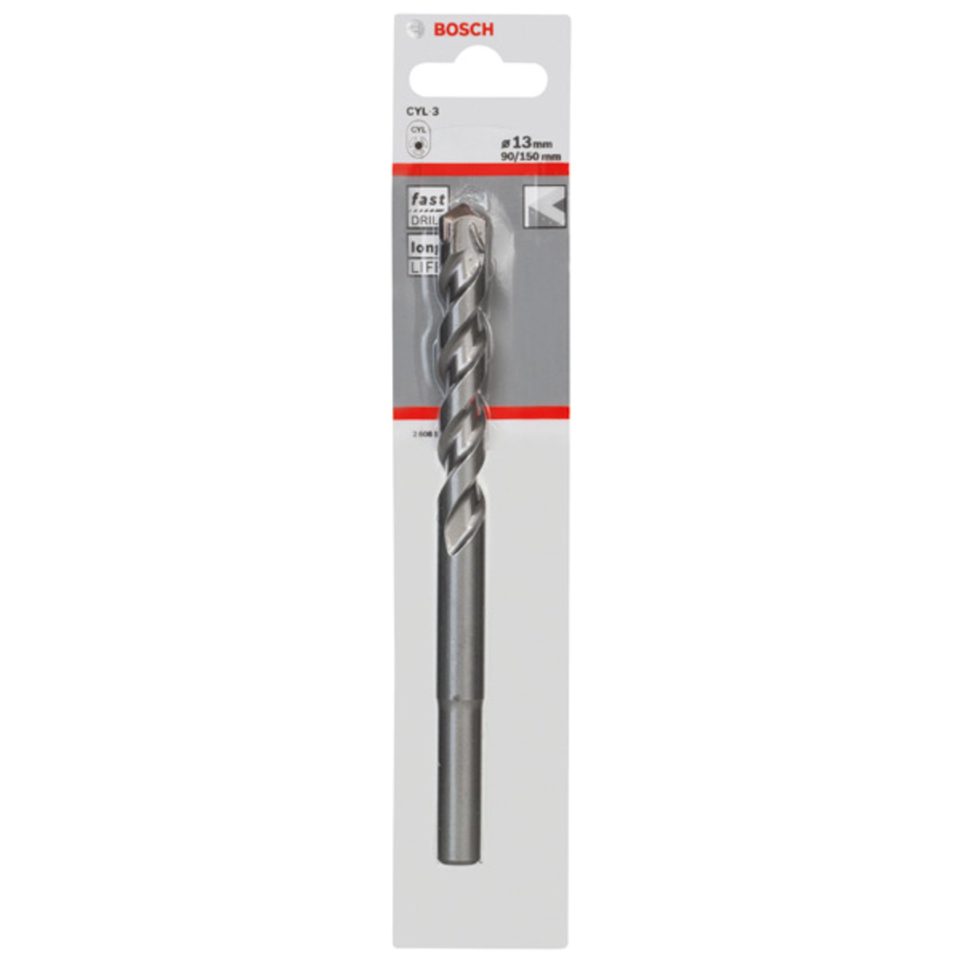 Betonbohrer CYL-3, 13 x 90 x 150 mm, d 10 mm, 1er-Pack
