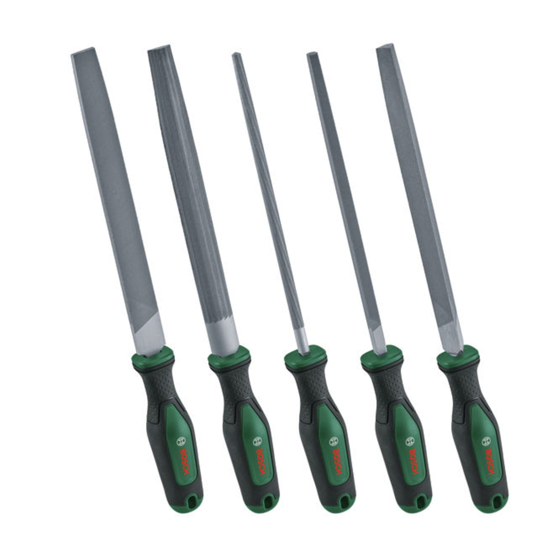 Handwerkzeuge Feilen-Set 200 mm, 5-tlg.