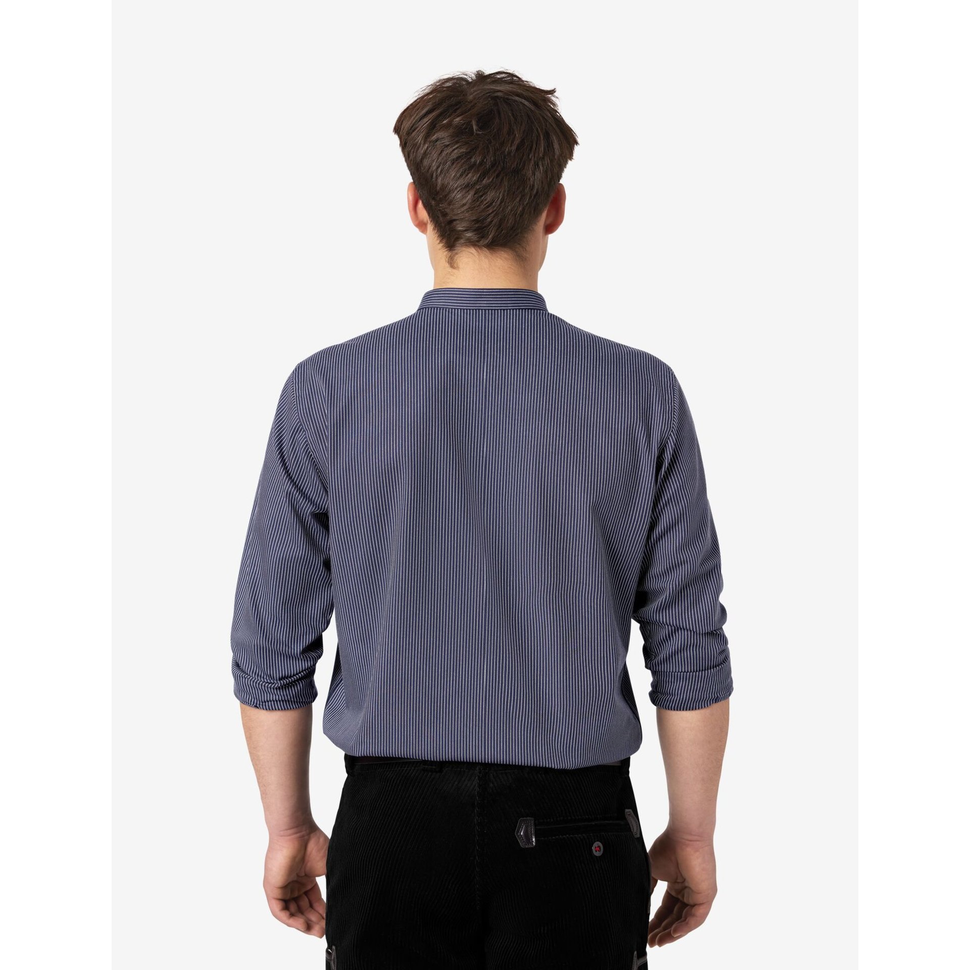 BO Arbeitshemd unisex marine-weiß 5XL