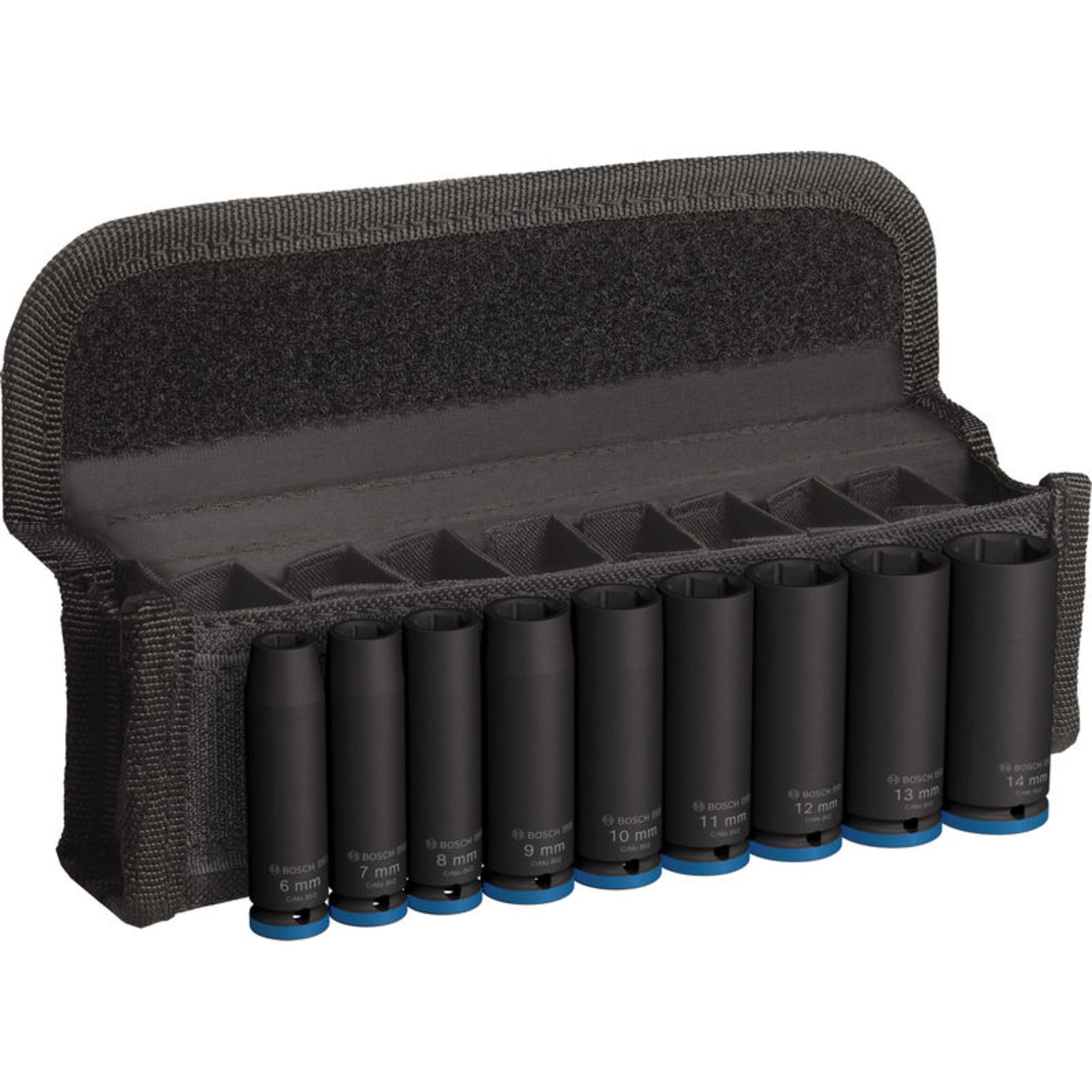 PRO Impact Steckschlüsselsatz Set, 1/4", tief, 9-tlg.