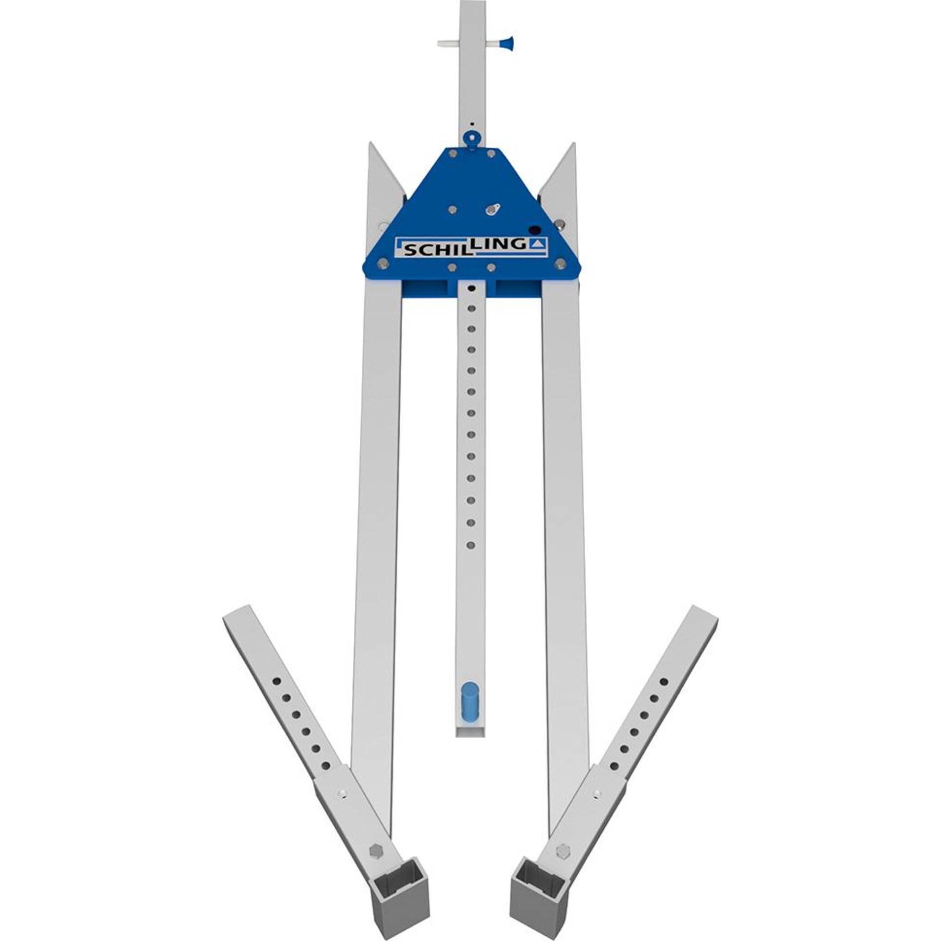 Aluportalkran stationär H1249-2349 mm 500 kg TL 4000 mm Alu-Einzel-Träger