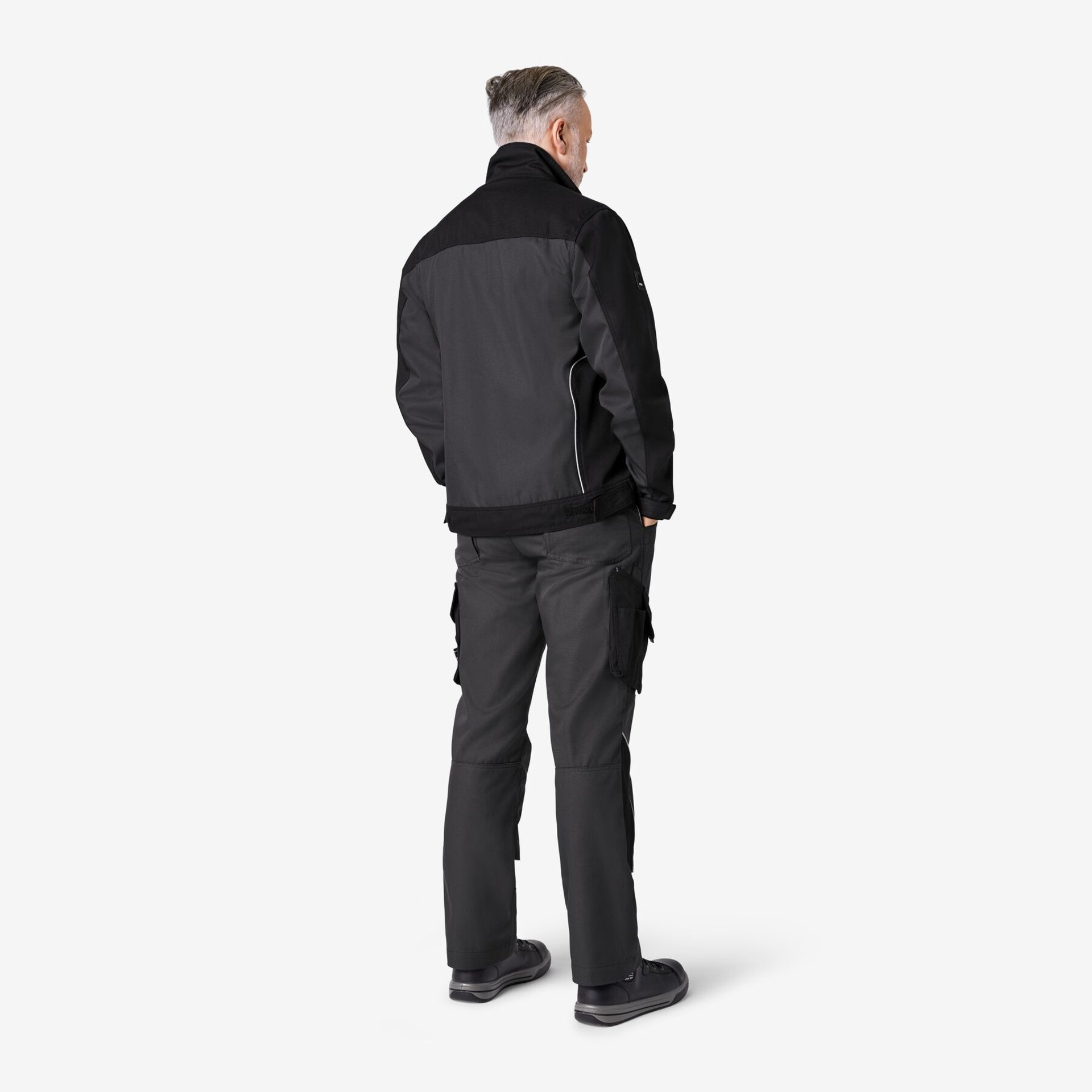 ERNST Arbeitsjacke anthrazit-schwarz M
