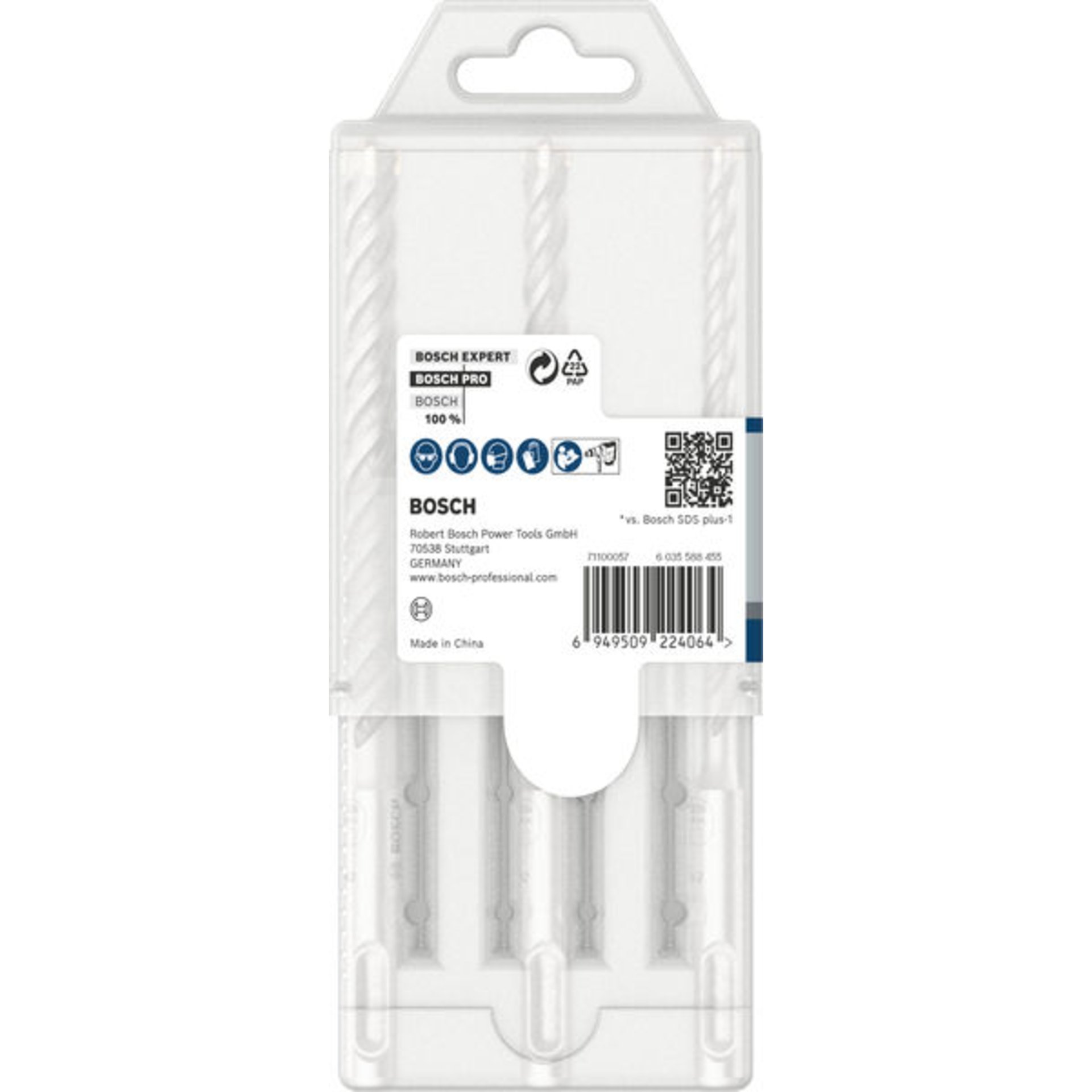 PRO SDS plus-5X Hammerbohrer-Set, 6/8/10 mm, 3-tlg.