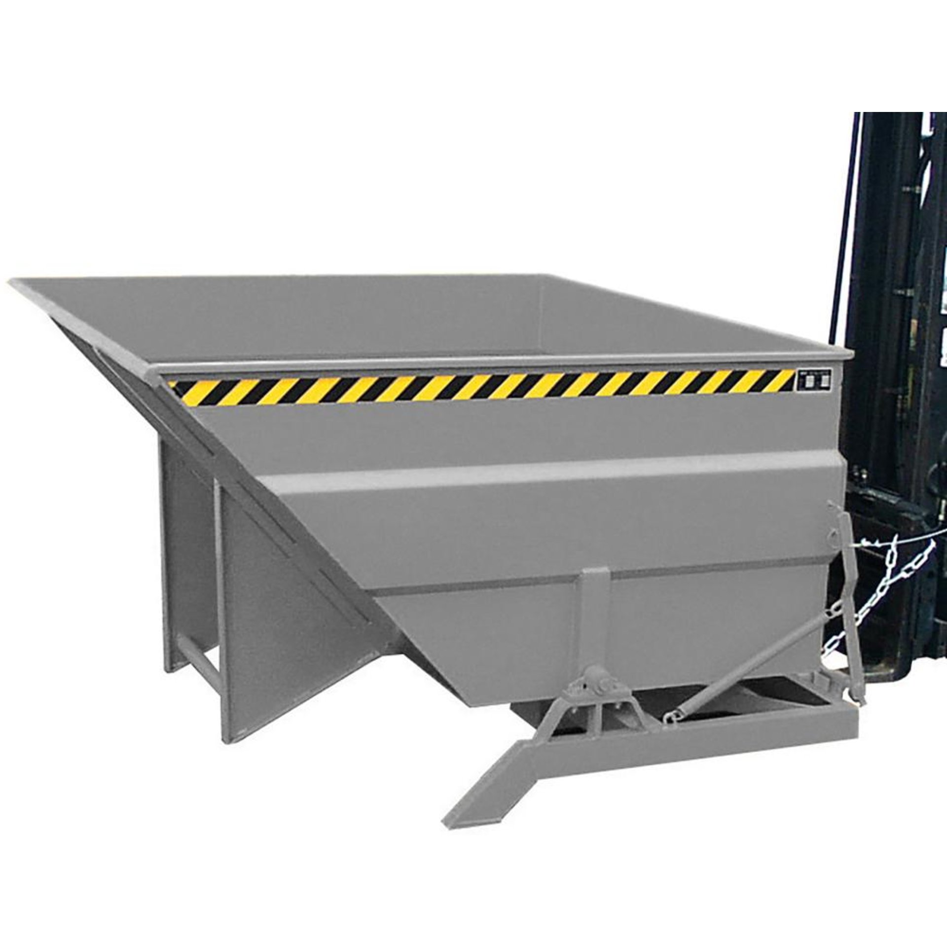 Kippbehälter BKC 2000 l B1750xT2310xH1220 mm RAL7005 Tragkraft 2500kg
