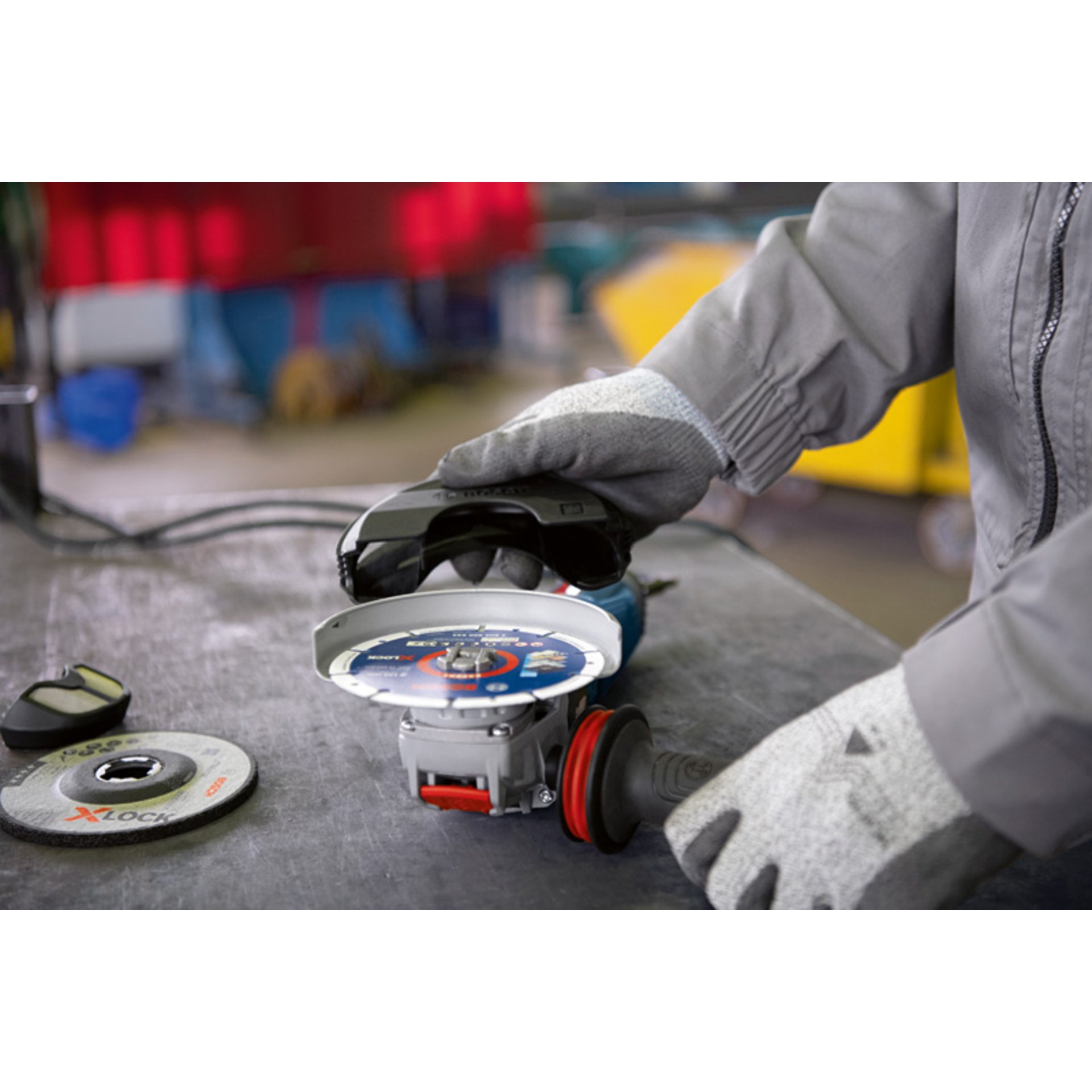 Winkelschleifer mit X-LOCK GWX 14-125 S