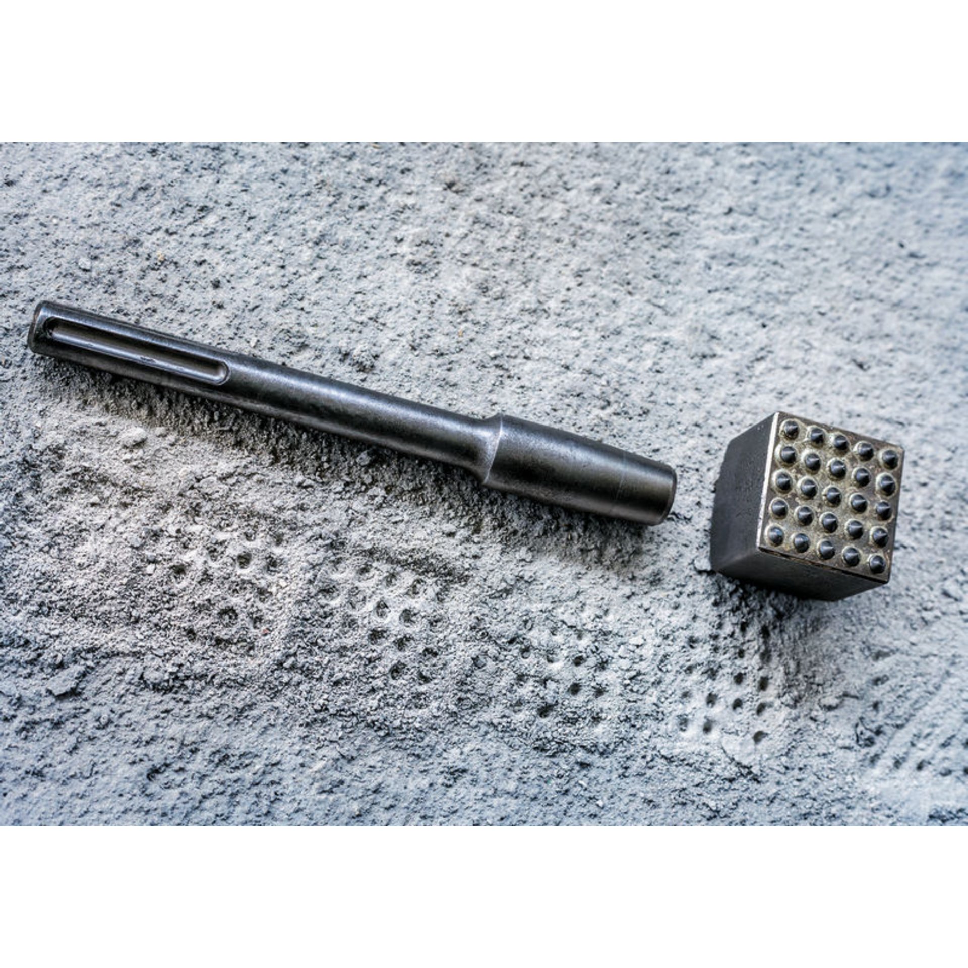 PRO SDS max-5C Carbide-Stockerplatte, 50 x 50 mm