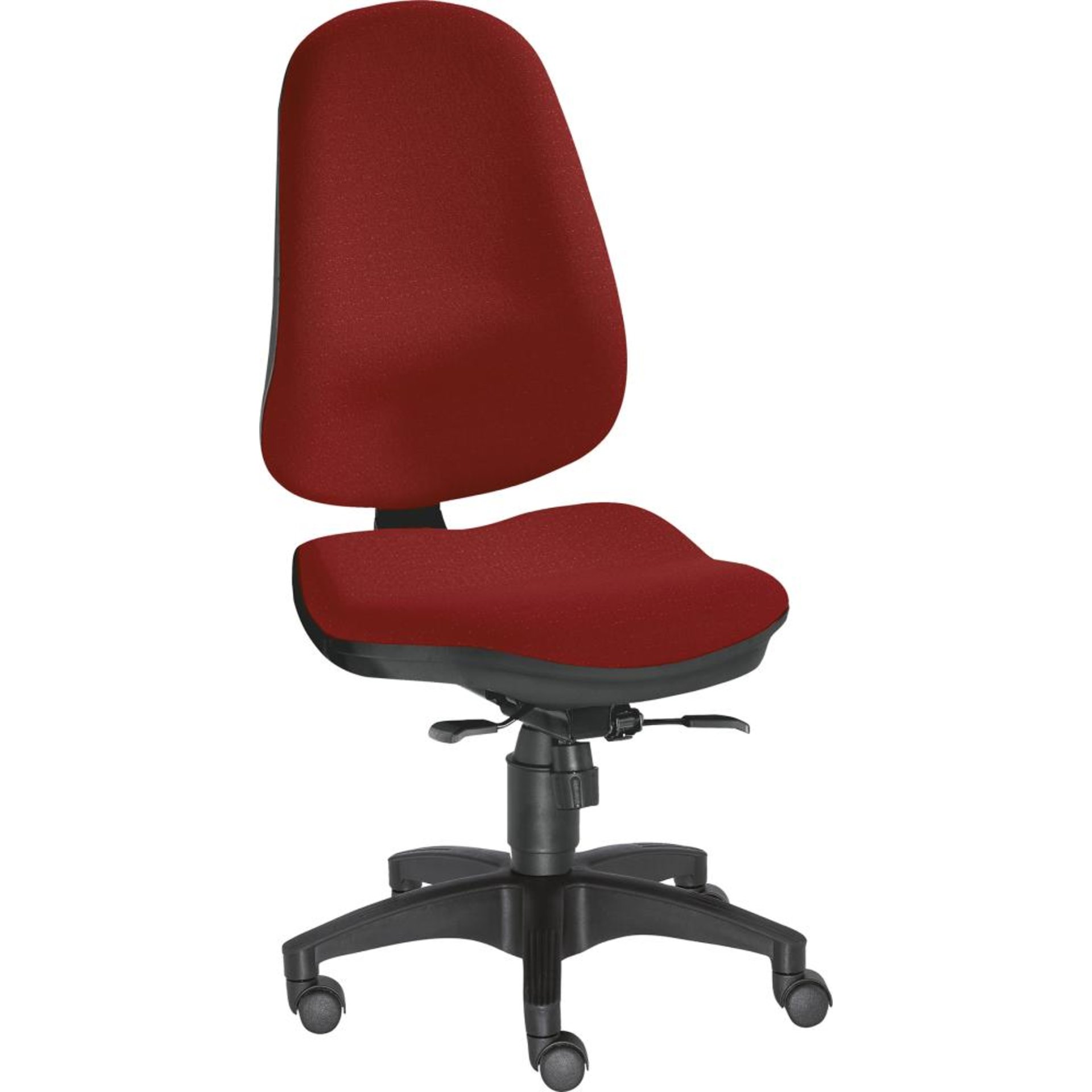 Bandscheibenstuhl Profi Ultra M rot belastbar bis 100 kg Bezug: 100 % Polyester