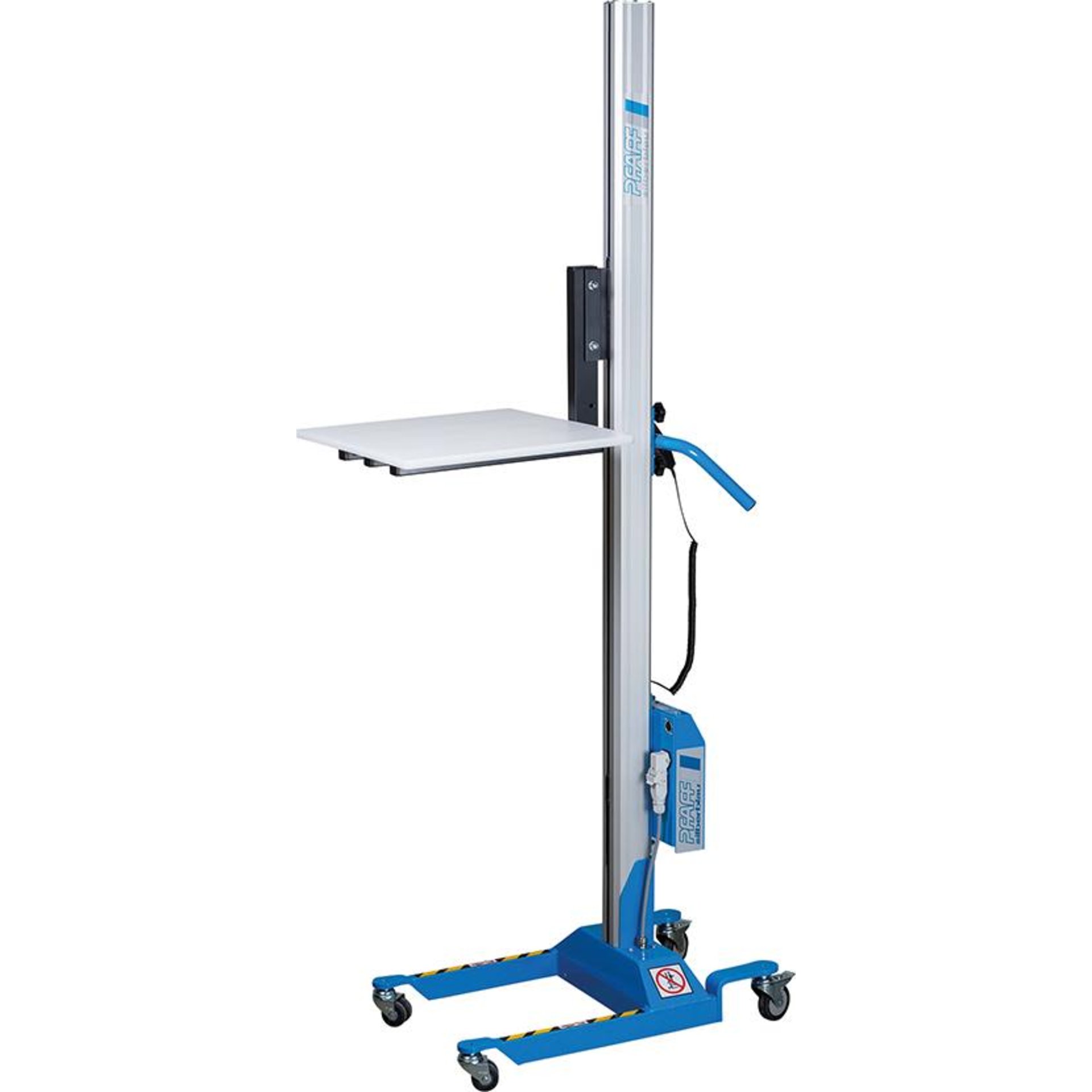 Minilifter MLP 90E Hub 229-1699 mm 4 Lenkrollen 2mit Bremse Tragkraft 90 kg