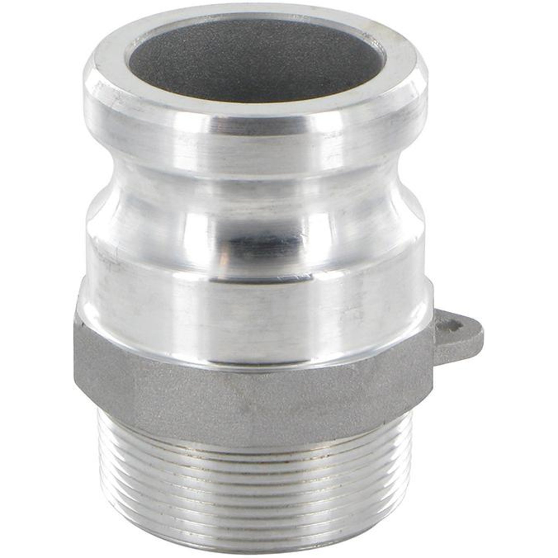 Kamlok Vaterteil Typ F DN32, AG 1.1/4", Alu