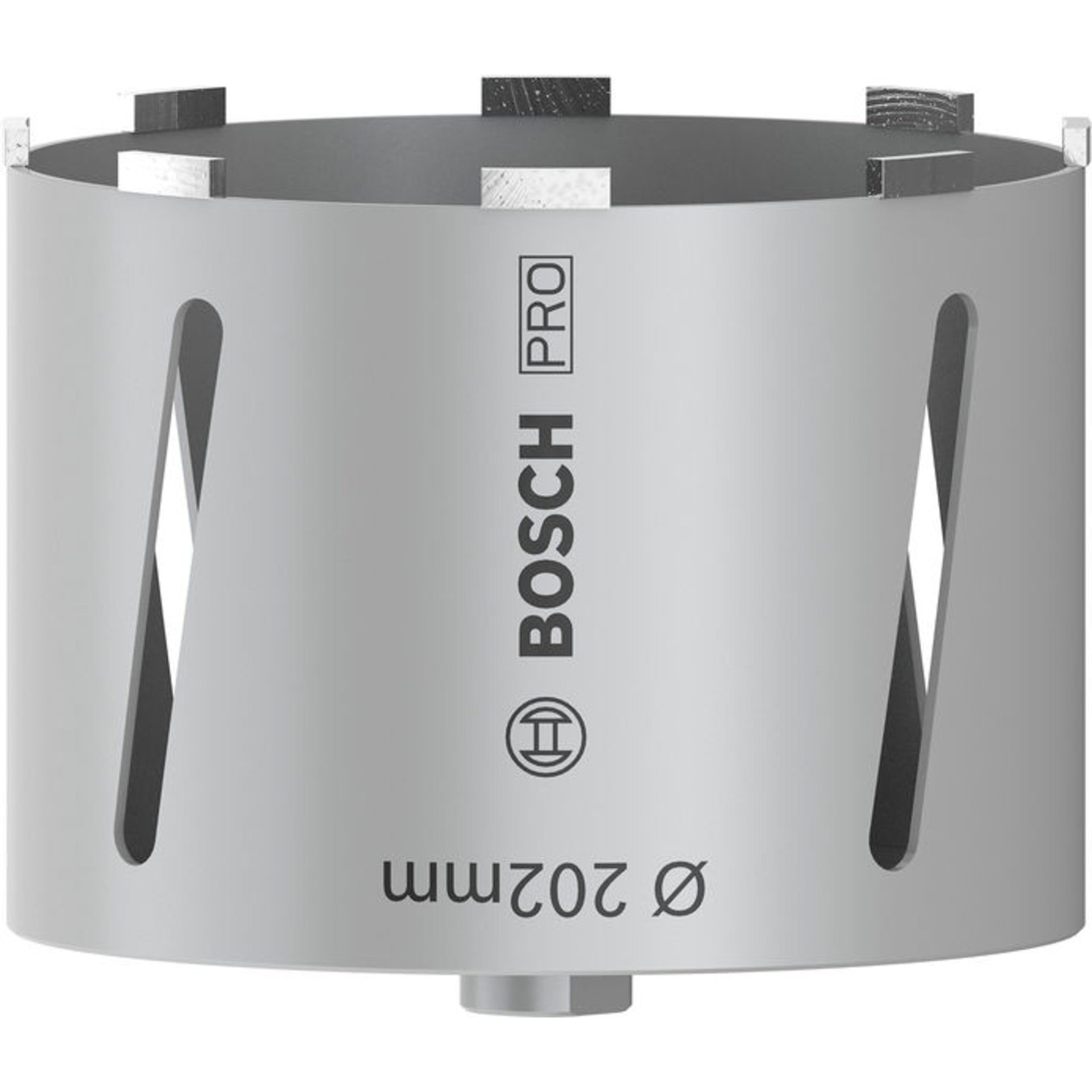 PRO Trockenbohrkrone, 202 x 150 mm, G 1/2 Zoll