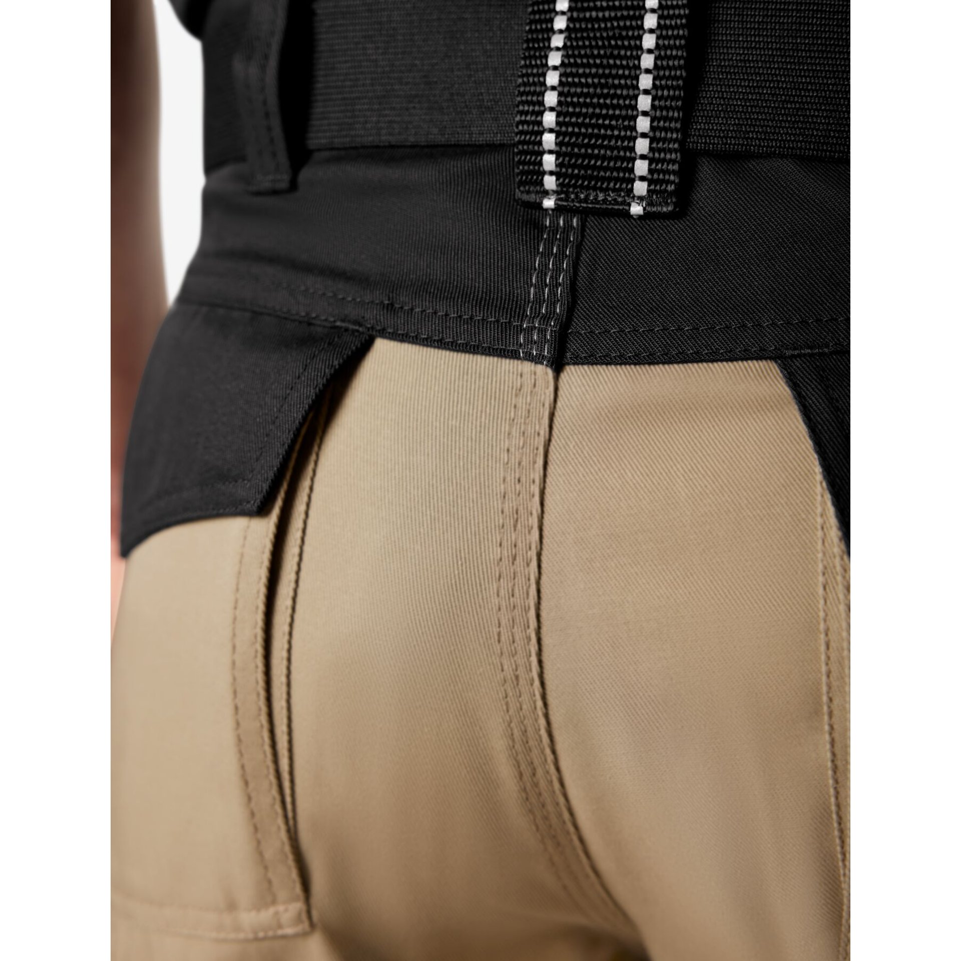 BRUNO Arbeitshose beige-schwarz 30