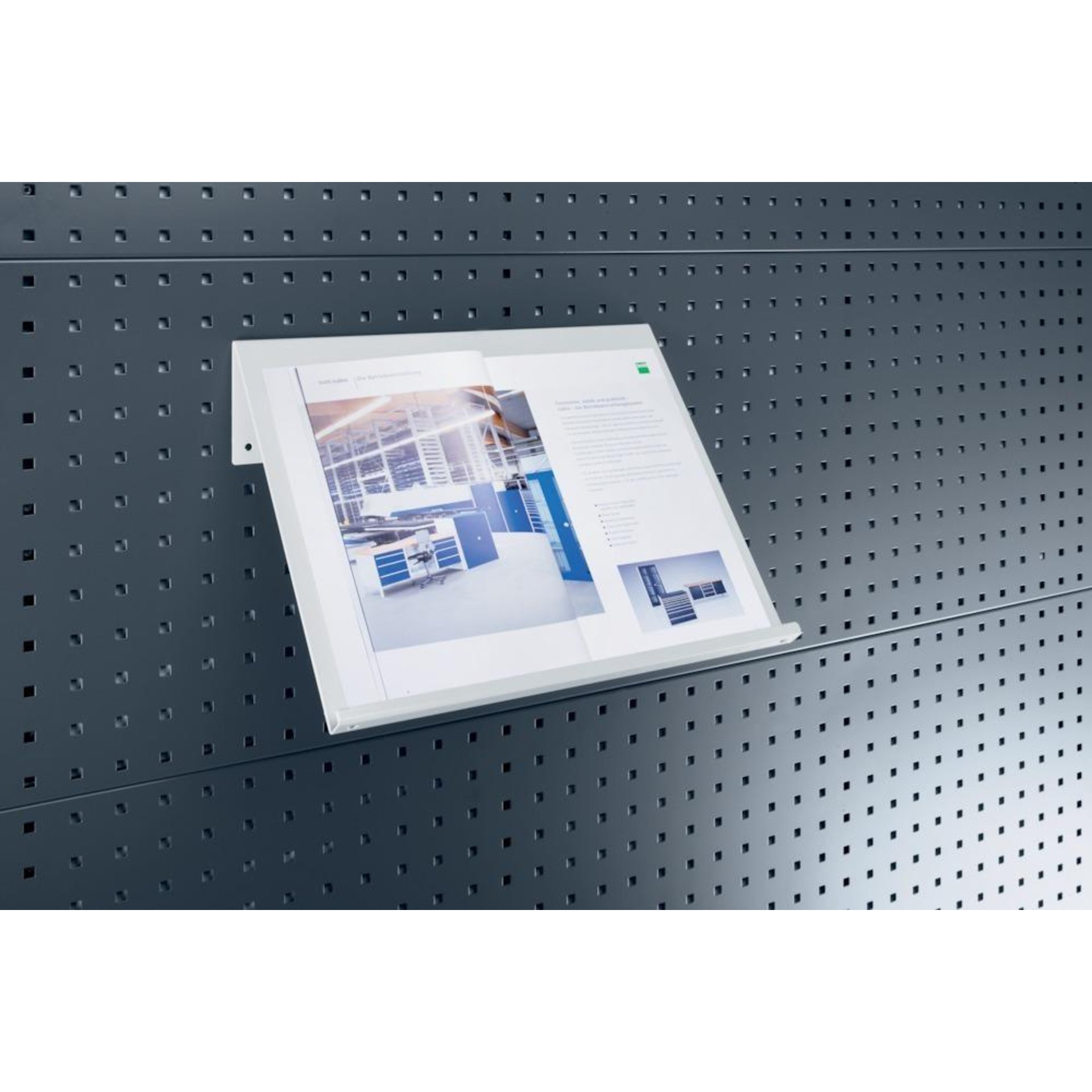 Katalogablage A3 B450xT360 mm für Lochplatten für Lochplatten bott