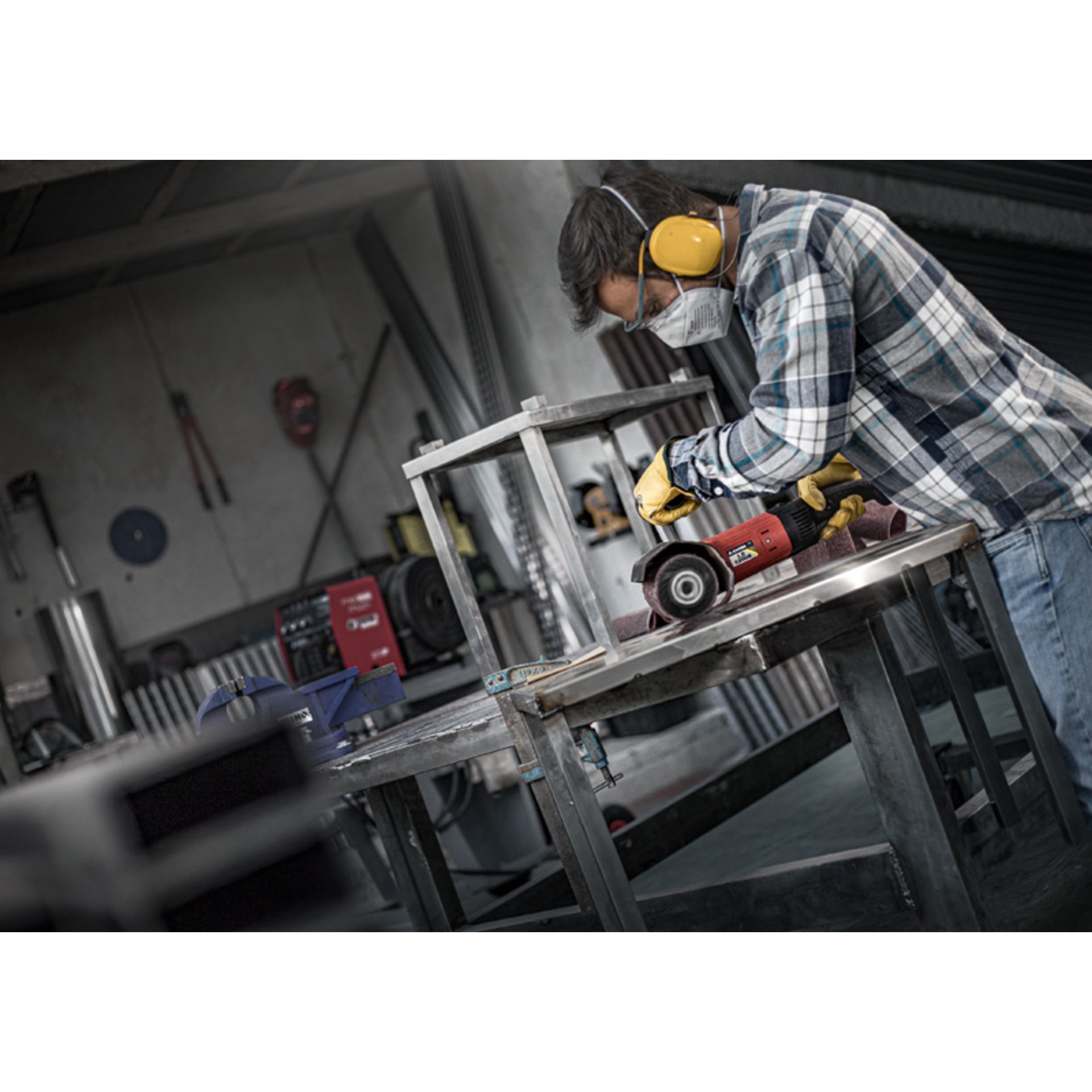EXPERT N470 Schleifhülse für Satinierer, 100 x 290 mm, 90 mm, mittel, 10 Stk.