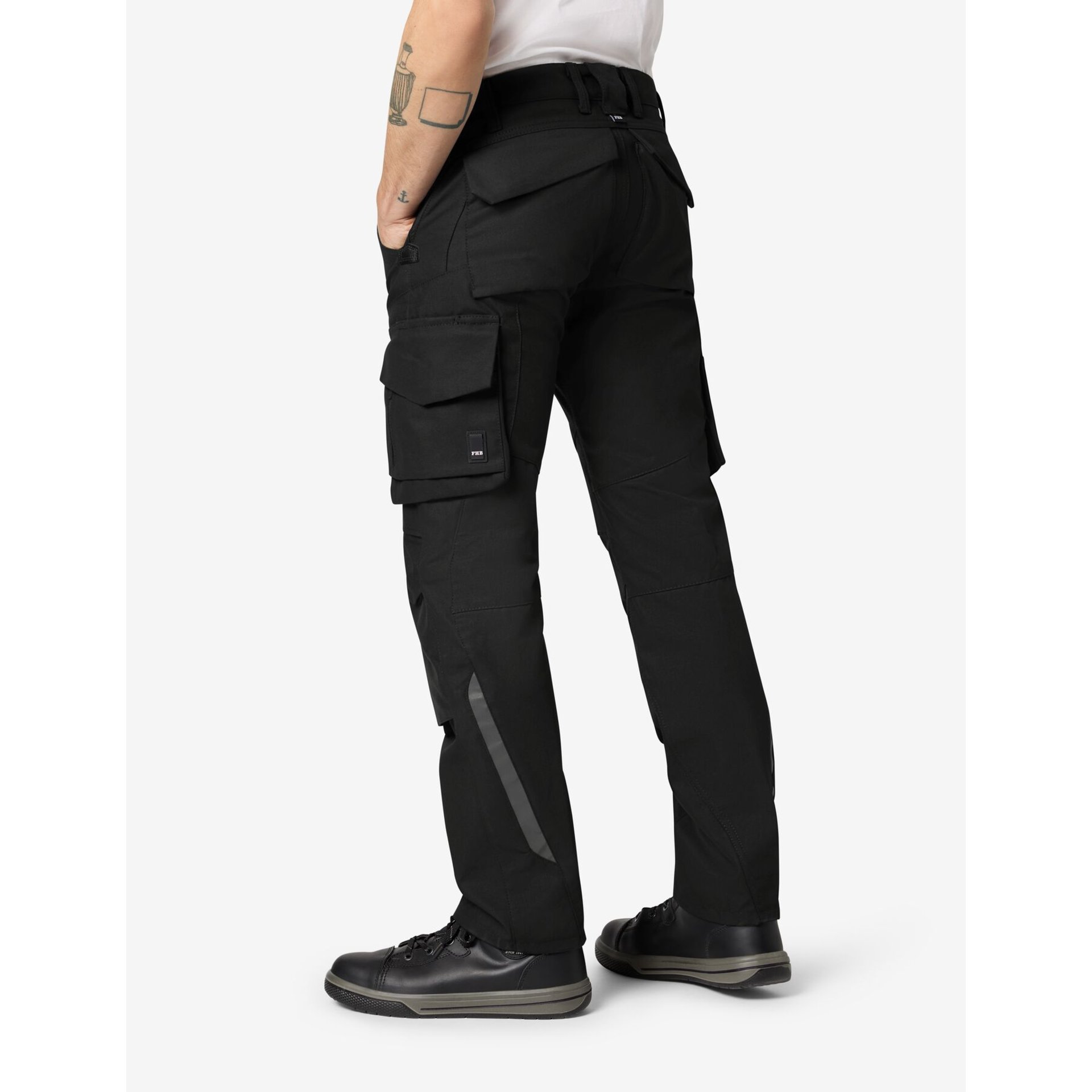 SEBASTIAN Zunfthose Canvas und Cordura schwarz 44