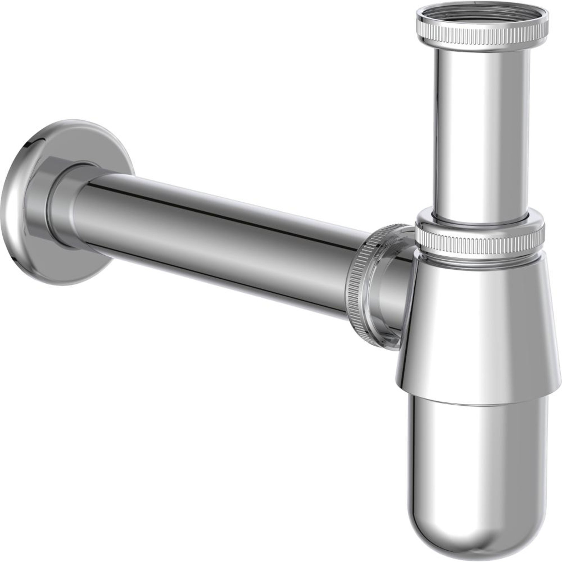 Flaschensiphon, Chrom, 1 1/4" x 32 mm