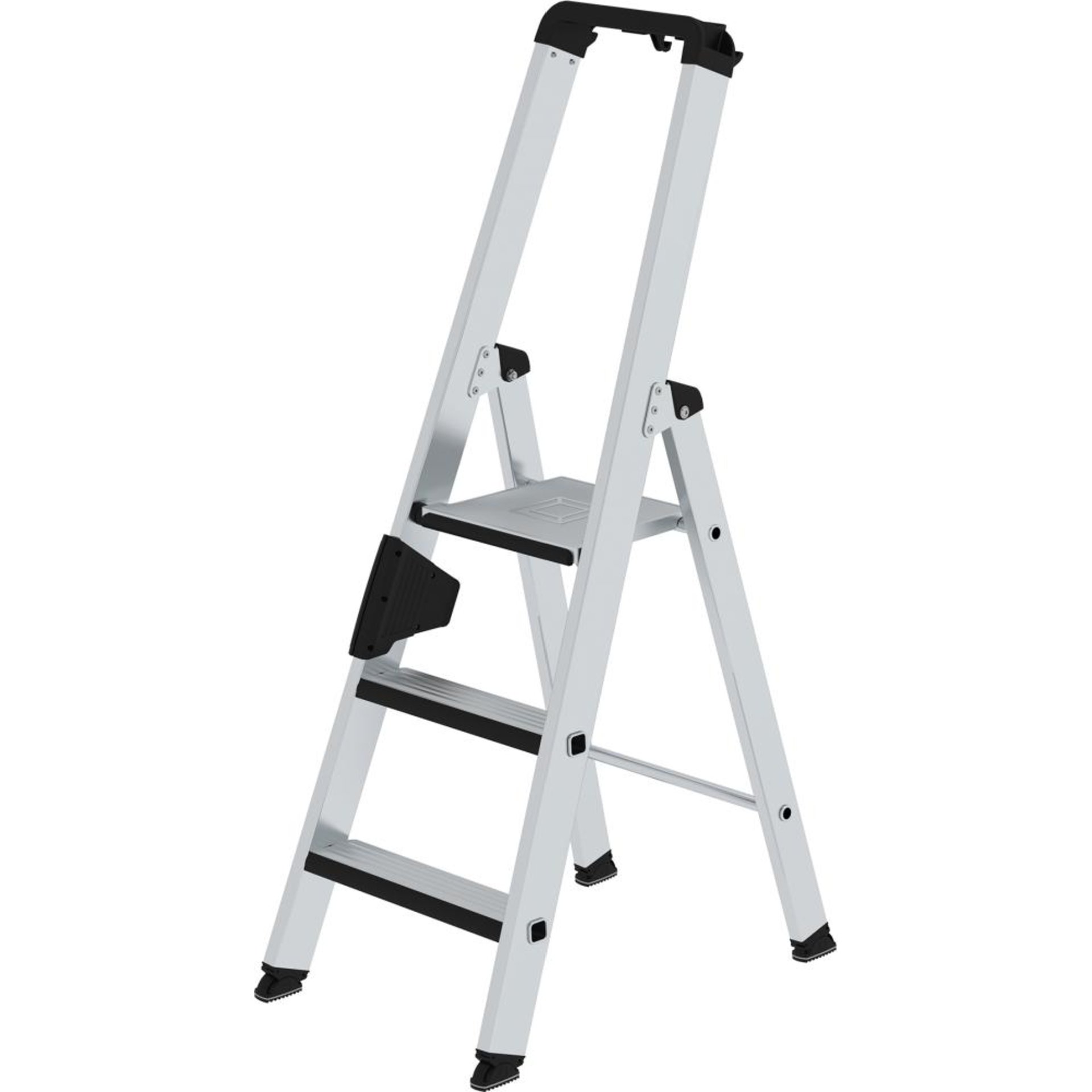 Stufen-Stehleiter mit clip-relax step®, einseitig begehbar